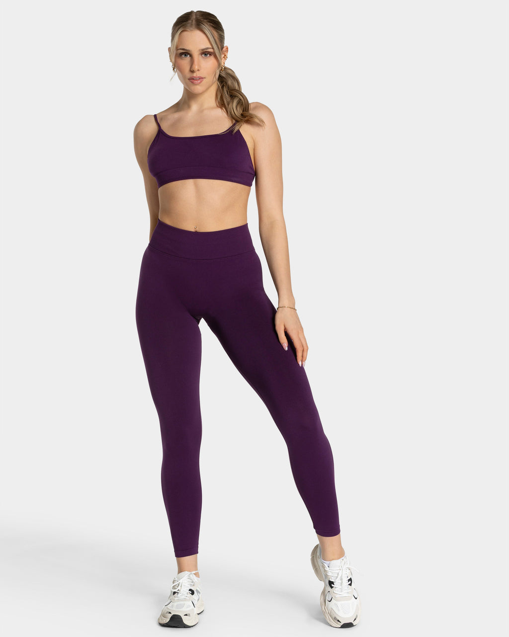 Femme Sculpt Scrunch Leggings "Aubergine"