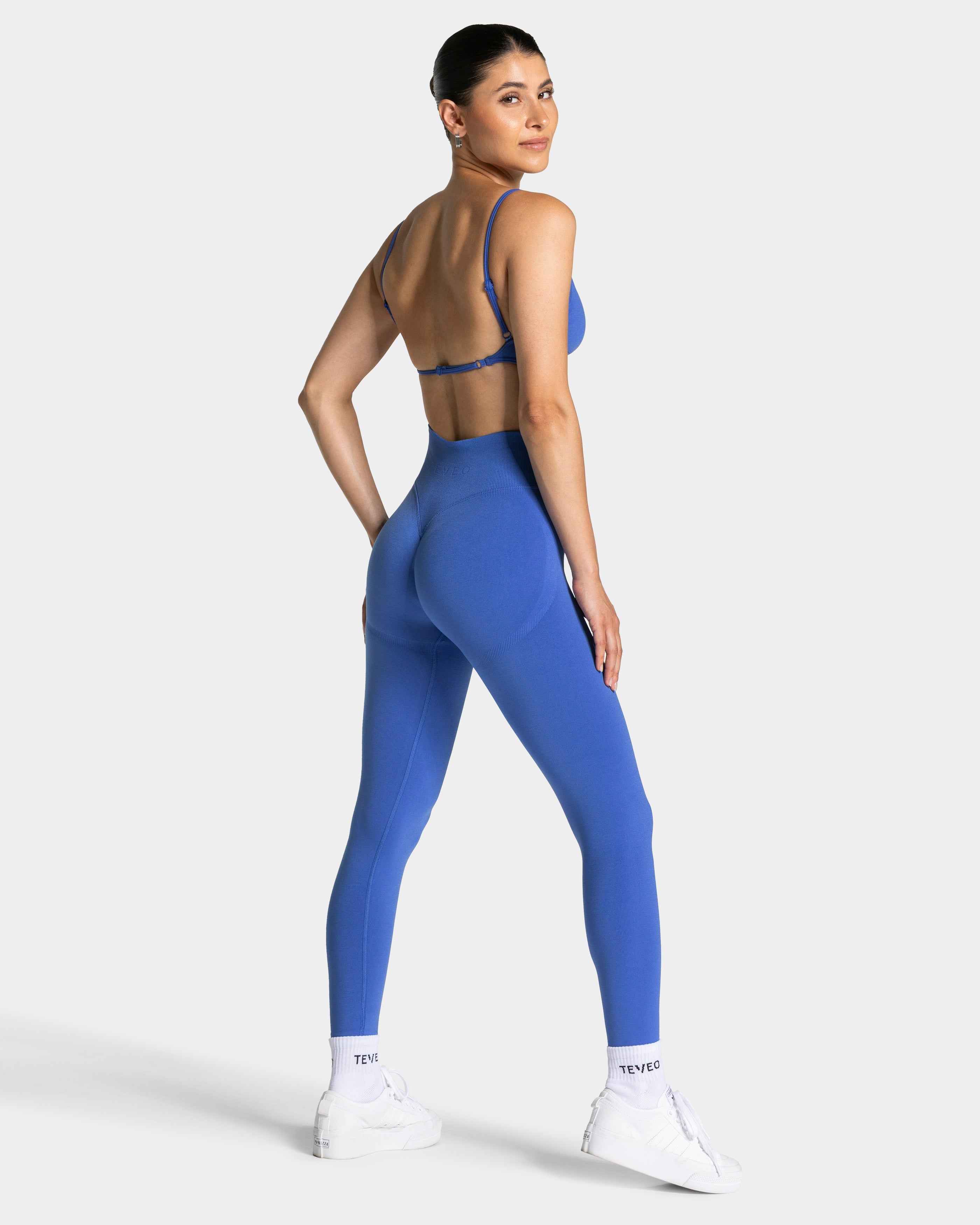 Femme Sculpt Scrunch Leggings "Royalblau"