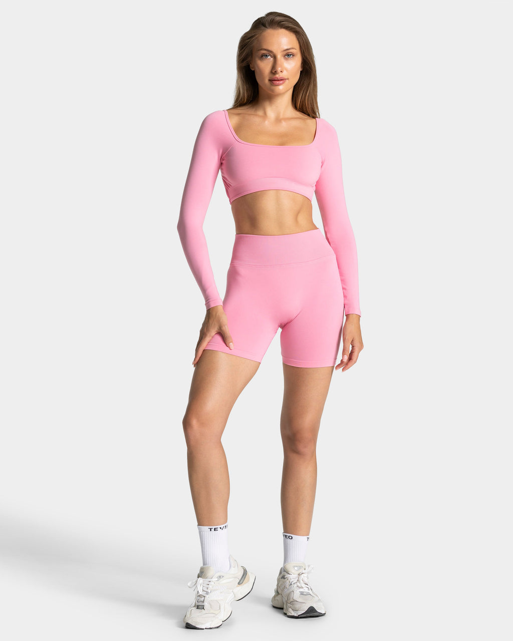 Femme Sculpt Scrunch Shorts "Pink"