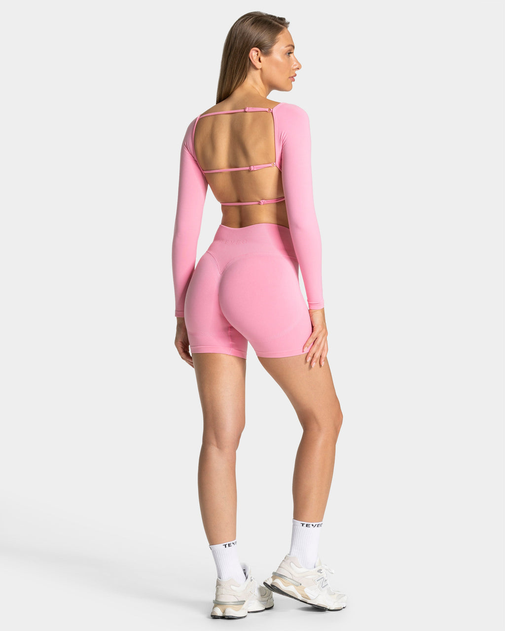 Femme Sculpt Scrunch Shorts "Pink"