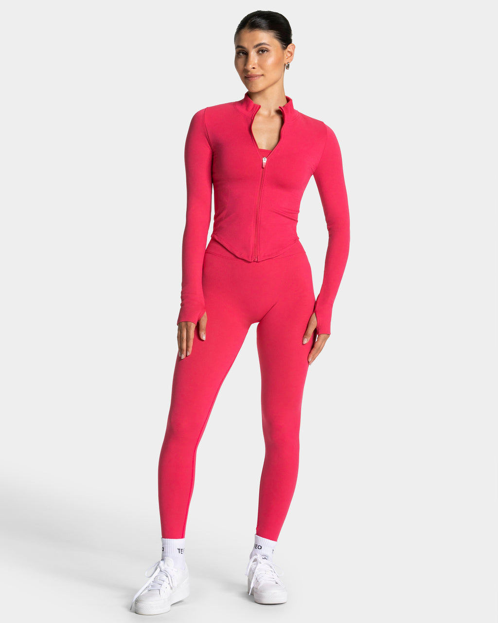 Femme Shaping Zip Jacke "Berry"