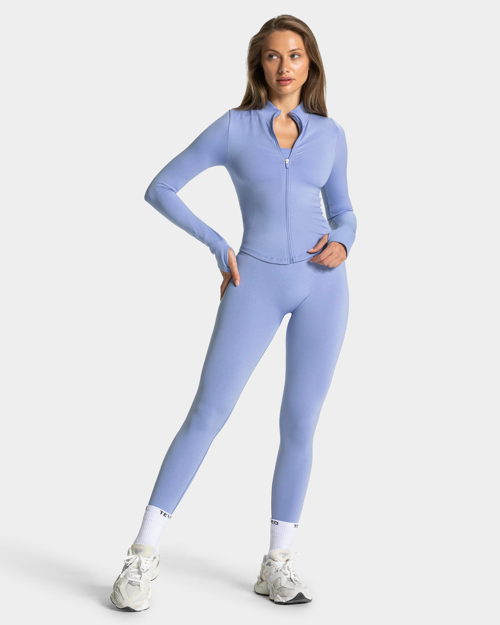 Femme Shaping Zip Jacke "Frozen"