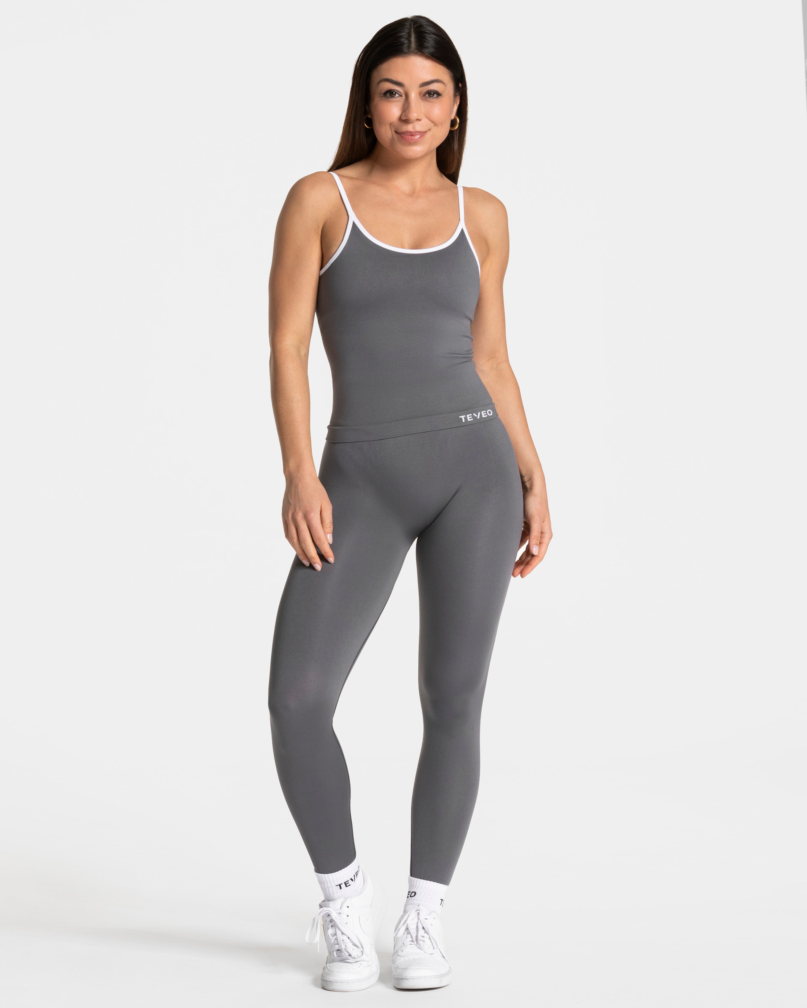 Contrastline Cami Top  "Graphit"