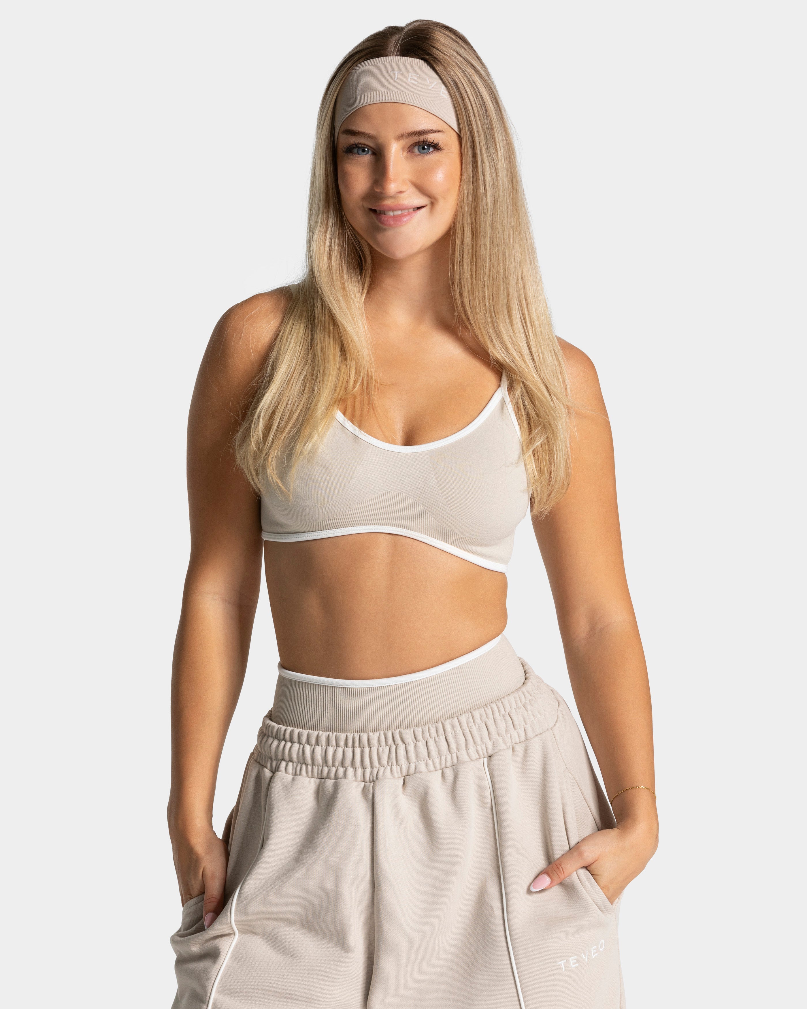 Contrastline Haarband "Cream"