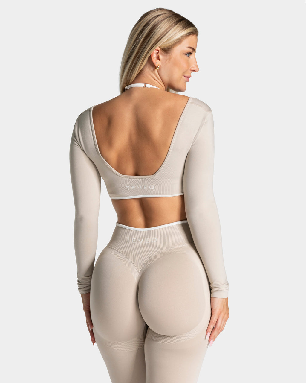 Contrastline Longsleeve "Cream"