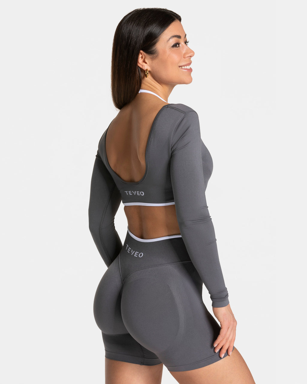 Contrastline Longsleeve  "Graphit"