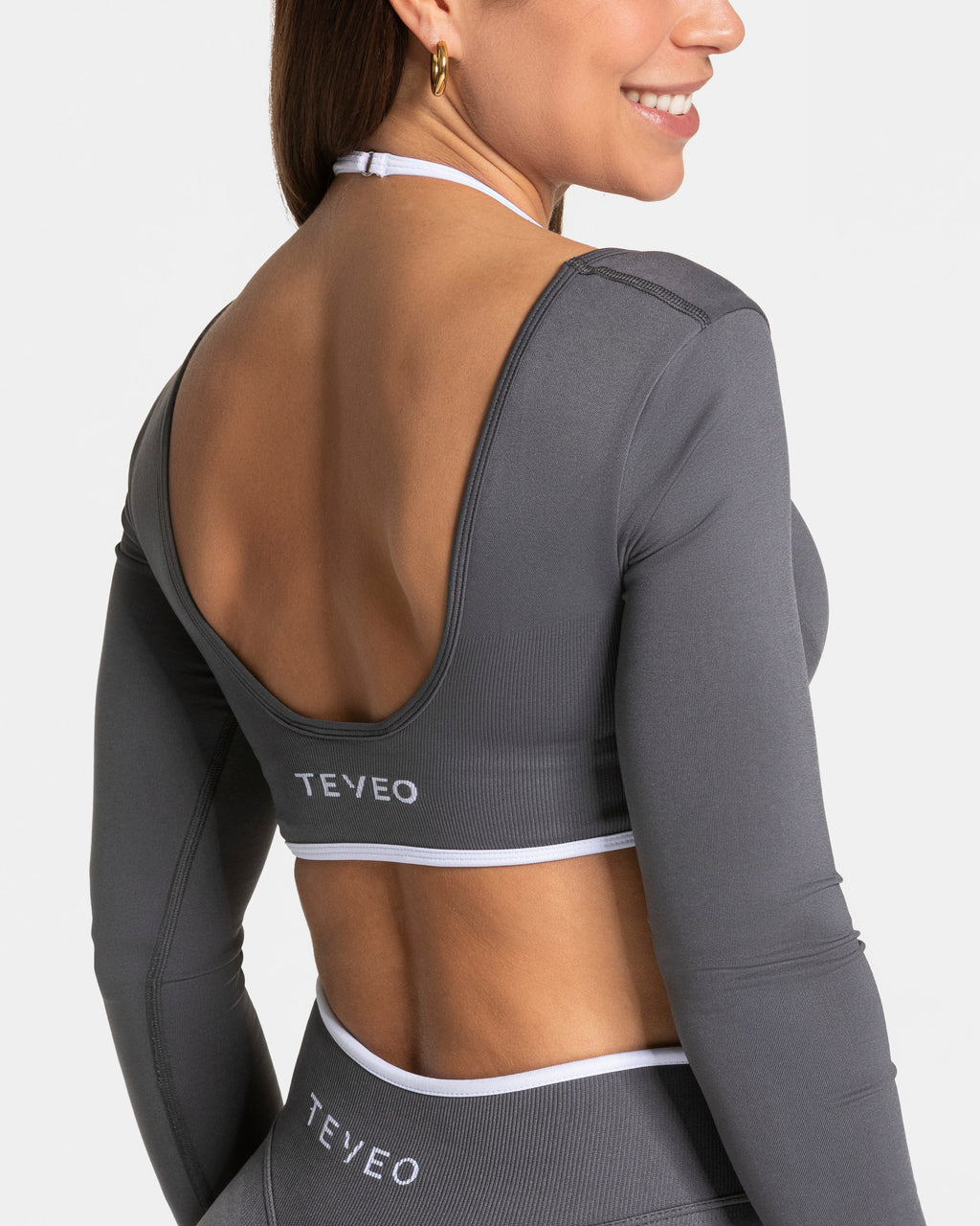 Contrastline Longsleeve  "Graphit"