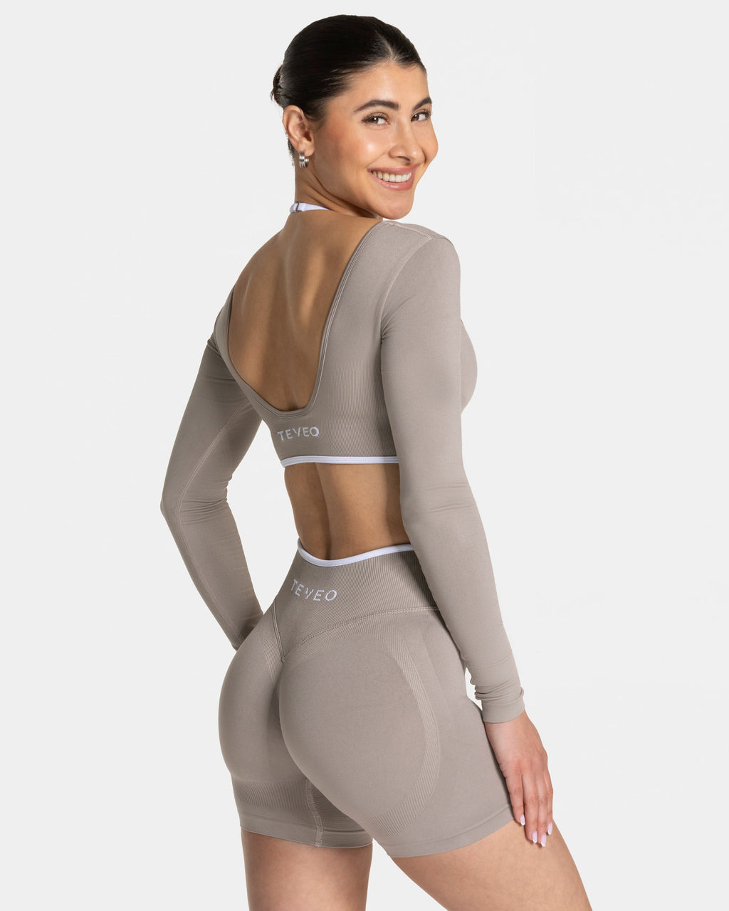 Contrastline Longsleeve  "Stone"