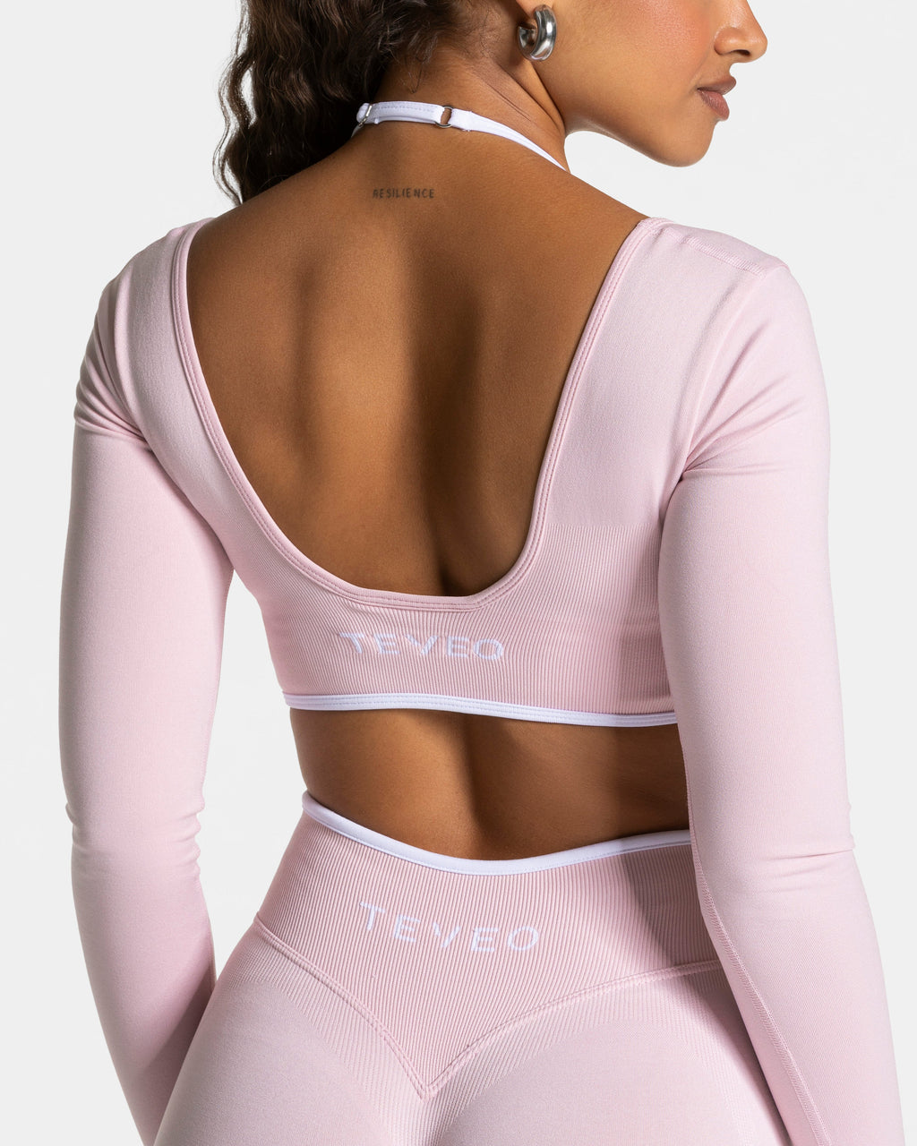 Contrastline Longsleeve  "Rosa"