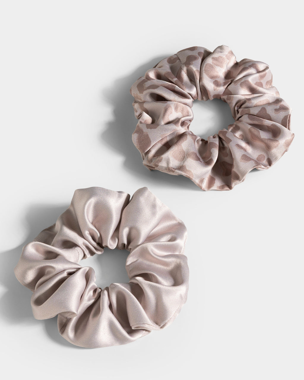 Contrastline Scrunchies (2er-Pack) "Leo - Cream"