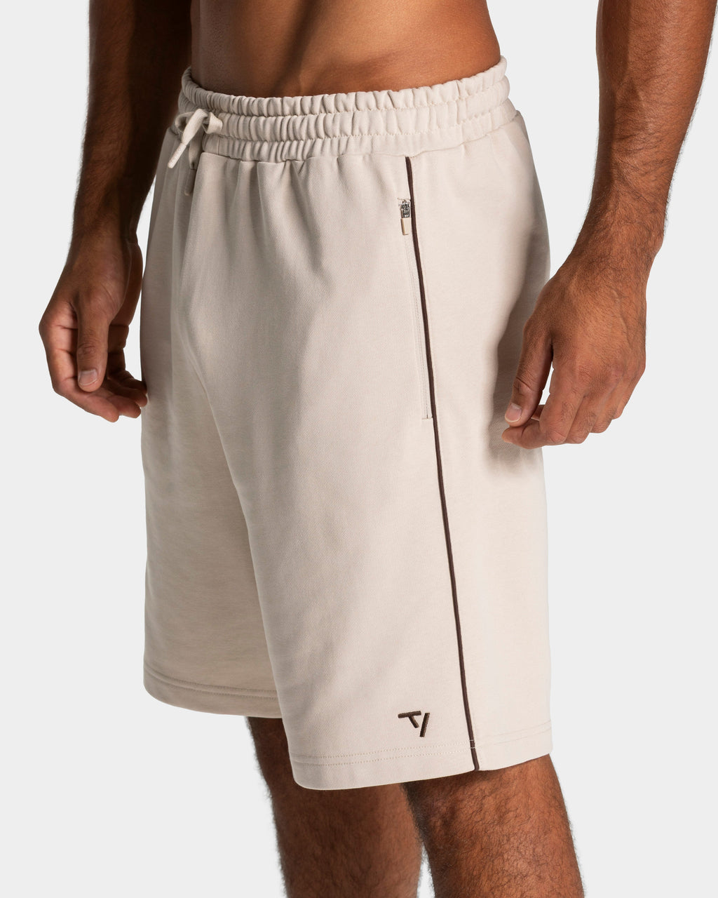 Contrastline Shorts "Cream"