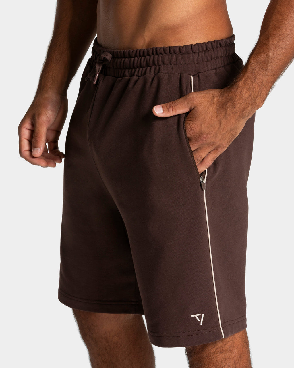 Contrastline Shorts "Espresso"