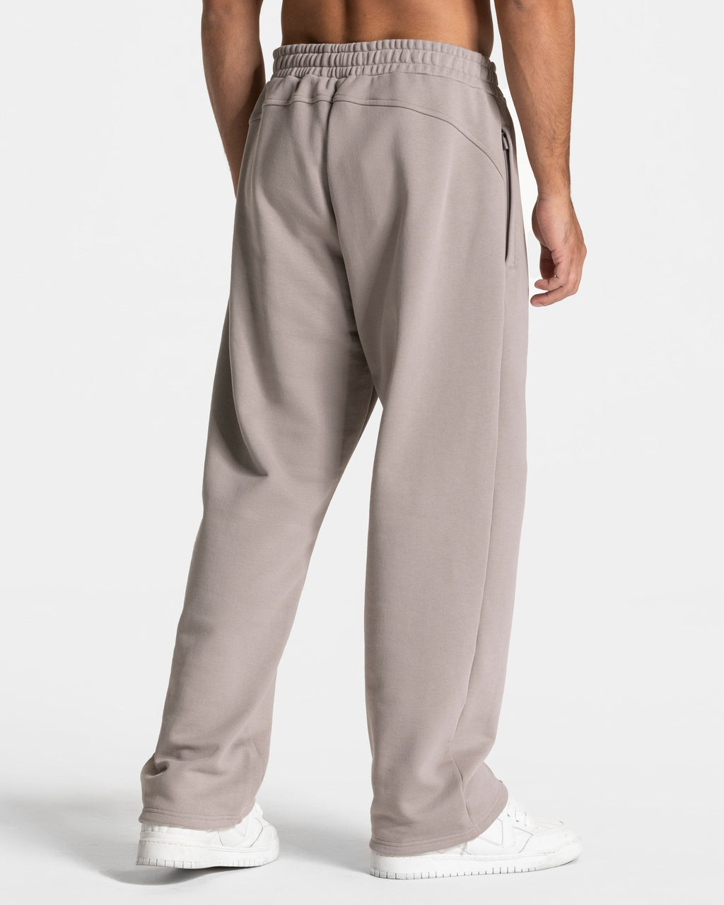 Contrastline Straight Leg Jogger "Stone"