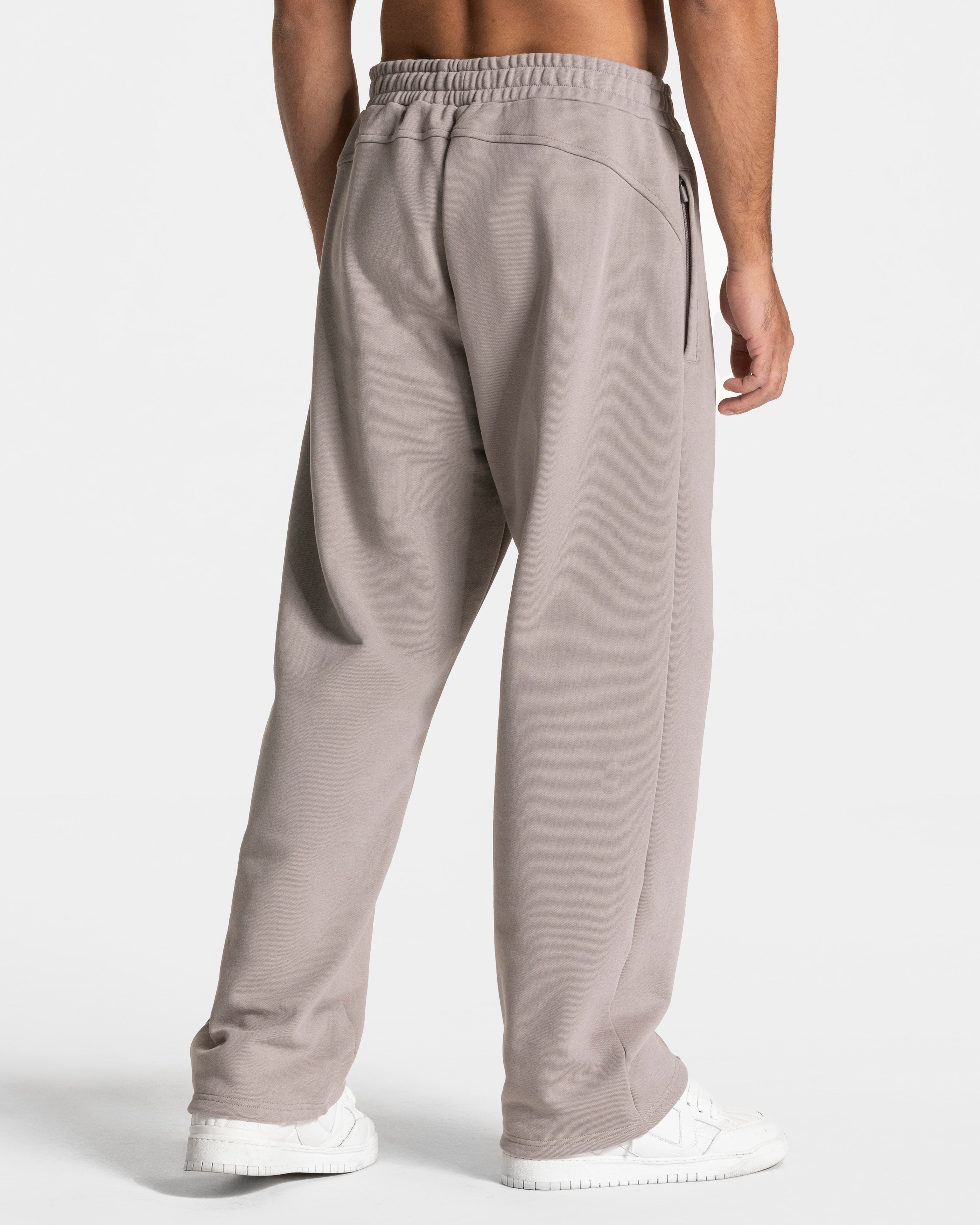 Contrastline Straight Leg Jogger "Stone"
