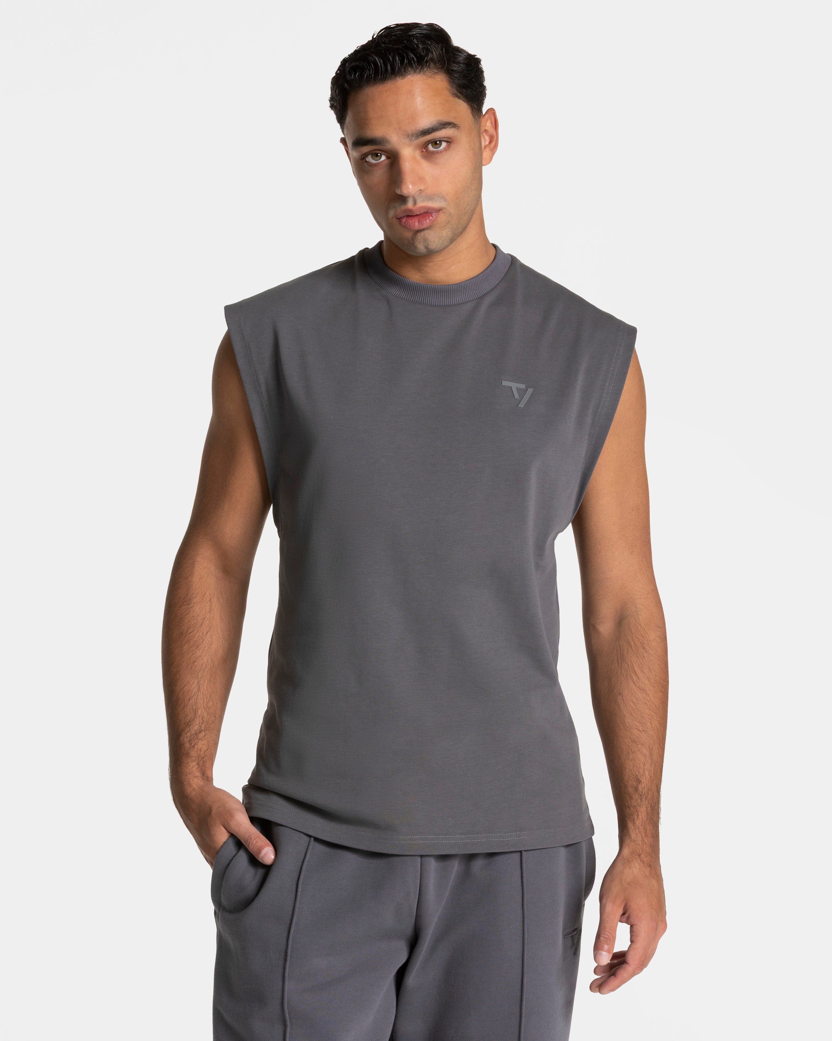 Contrastline Oversized Tank "Graphit"