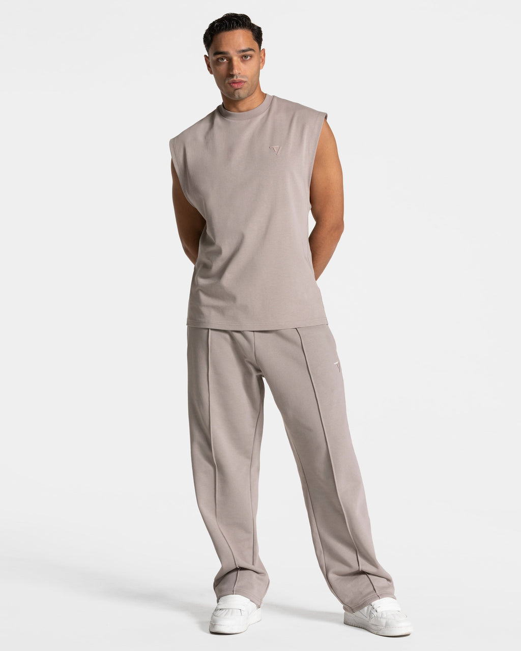 Contrastline Oversized Tank "Stone"