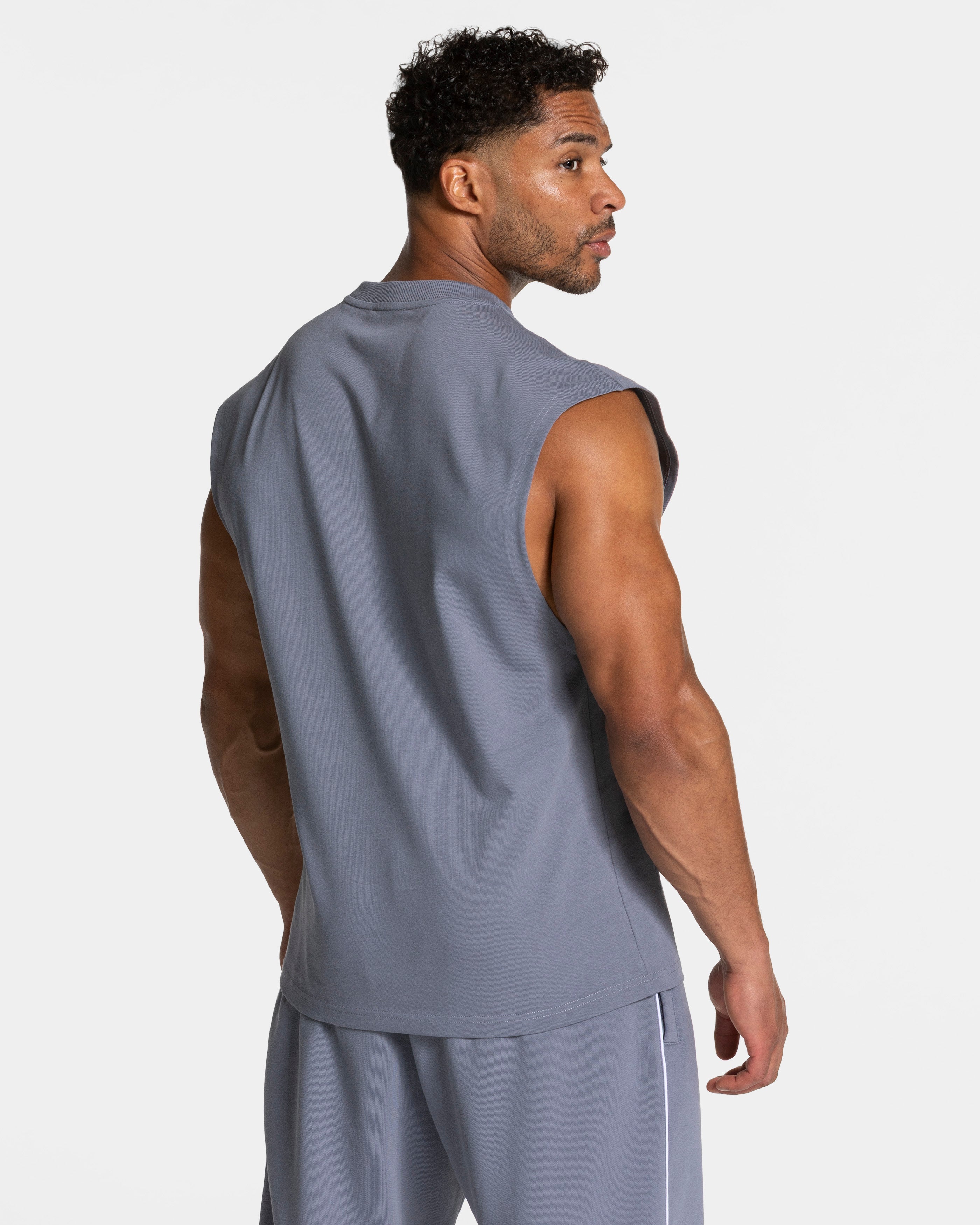 Contrastline Oversized Tank "Eisgrau"