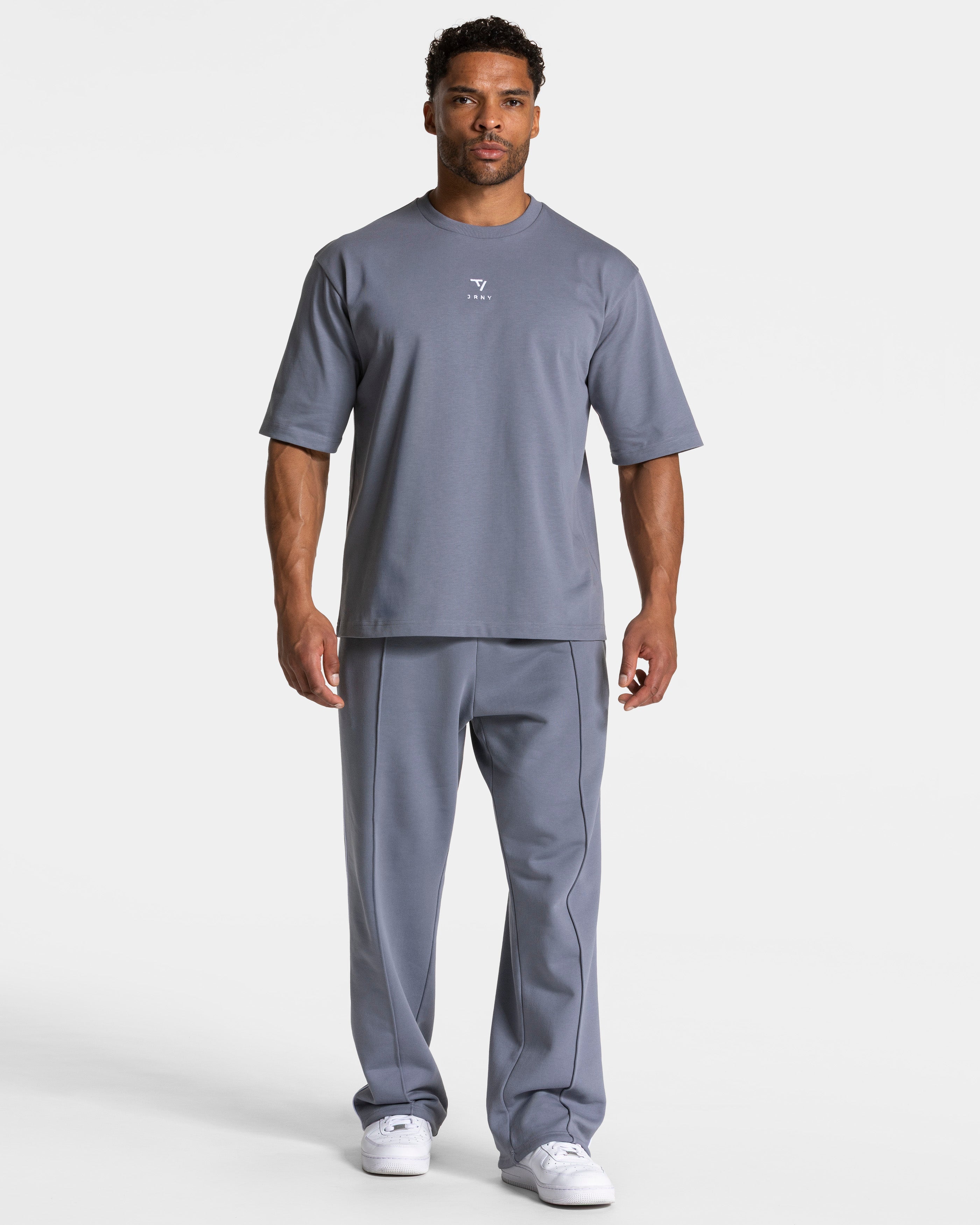 Journey Oversized T-Shirt "Eisgrau"