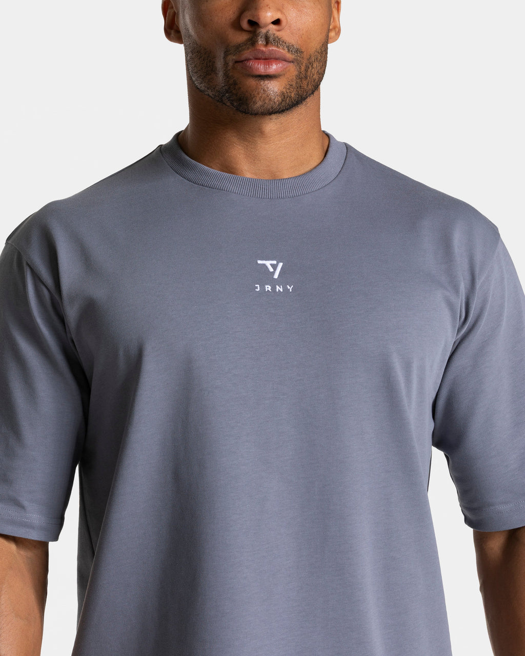 Journey Oversized T-Shirt "Eisgrau"