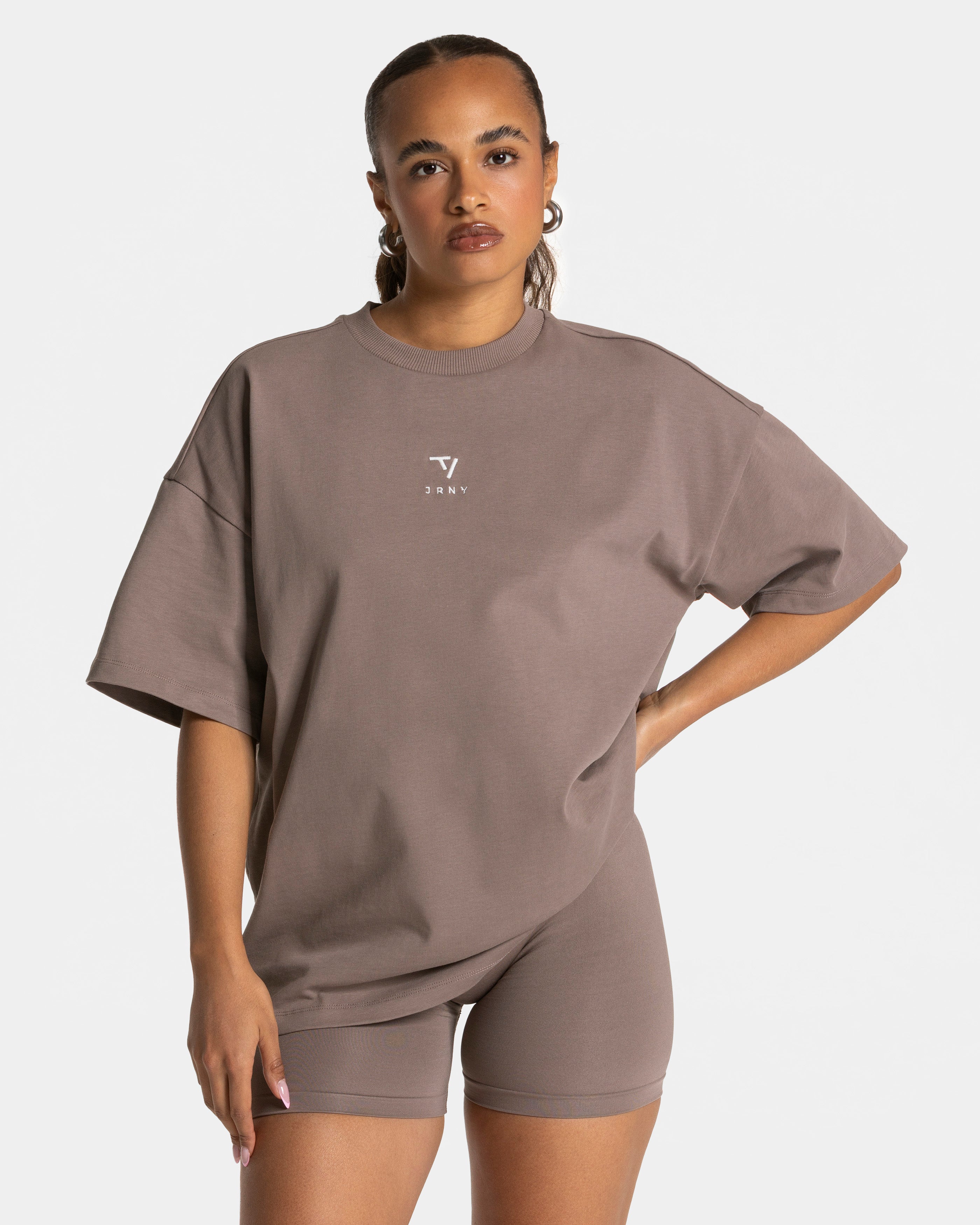 Journey Oversized T-Shirt "Mokka"