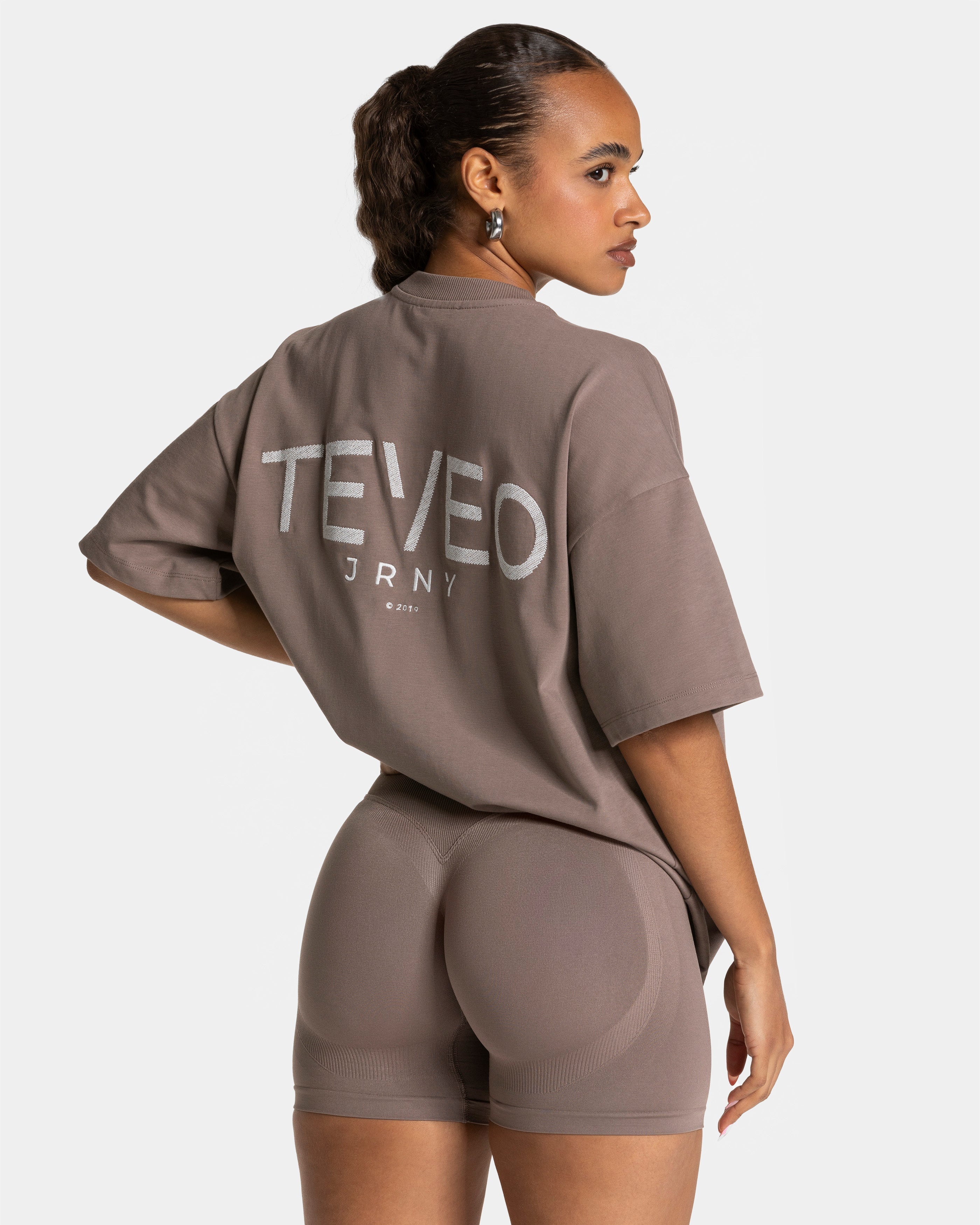 Journey Oversized T-Shirt "Mokka"