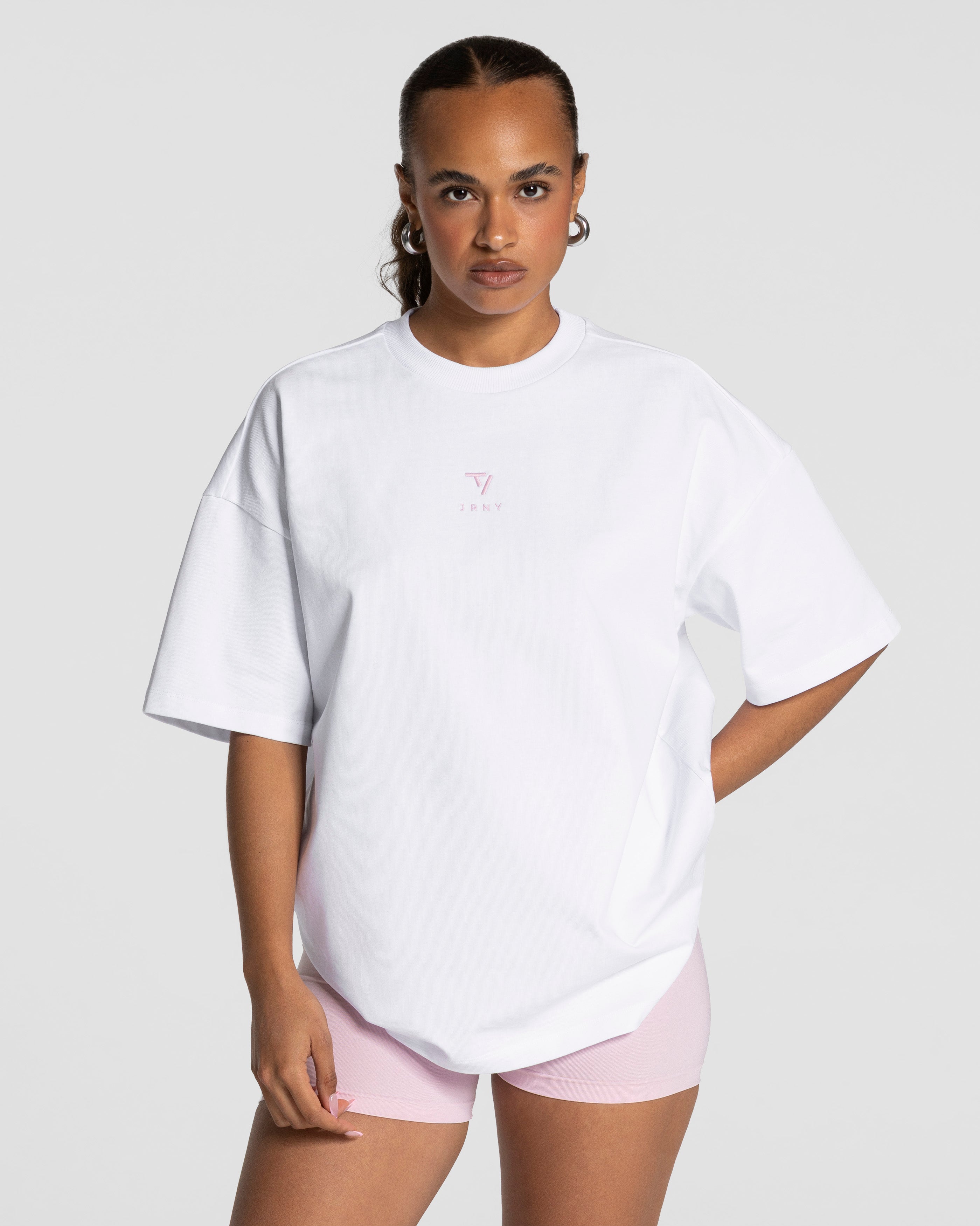 Journey Oversized T-Shirt "Weiß"