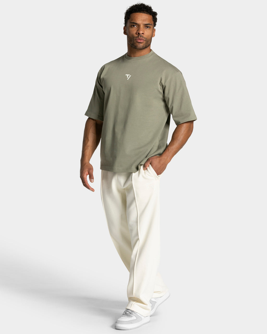 Pace Oversized T-Shirt "Khaki"