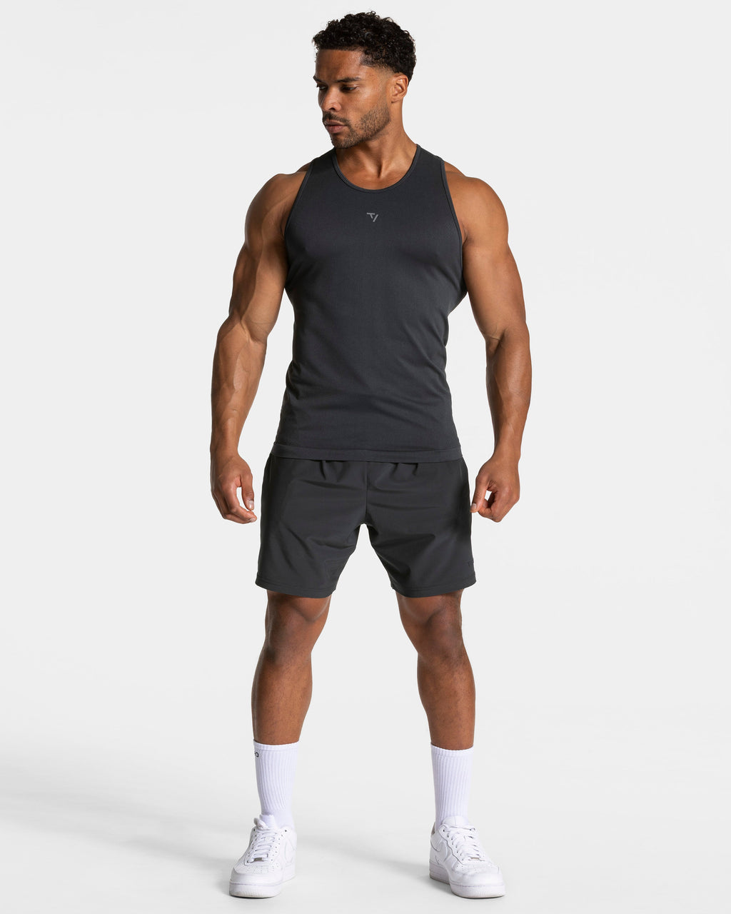 Pace Fitted Tank "Gunmetal"