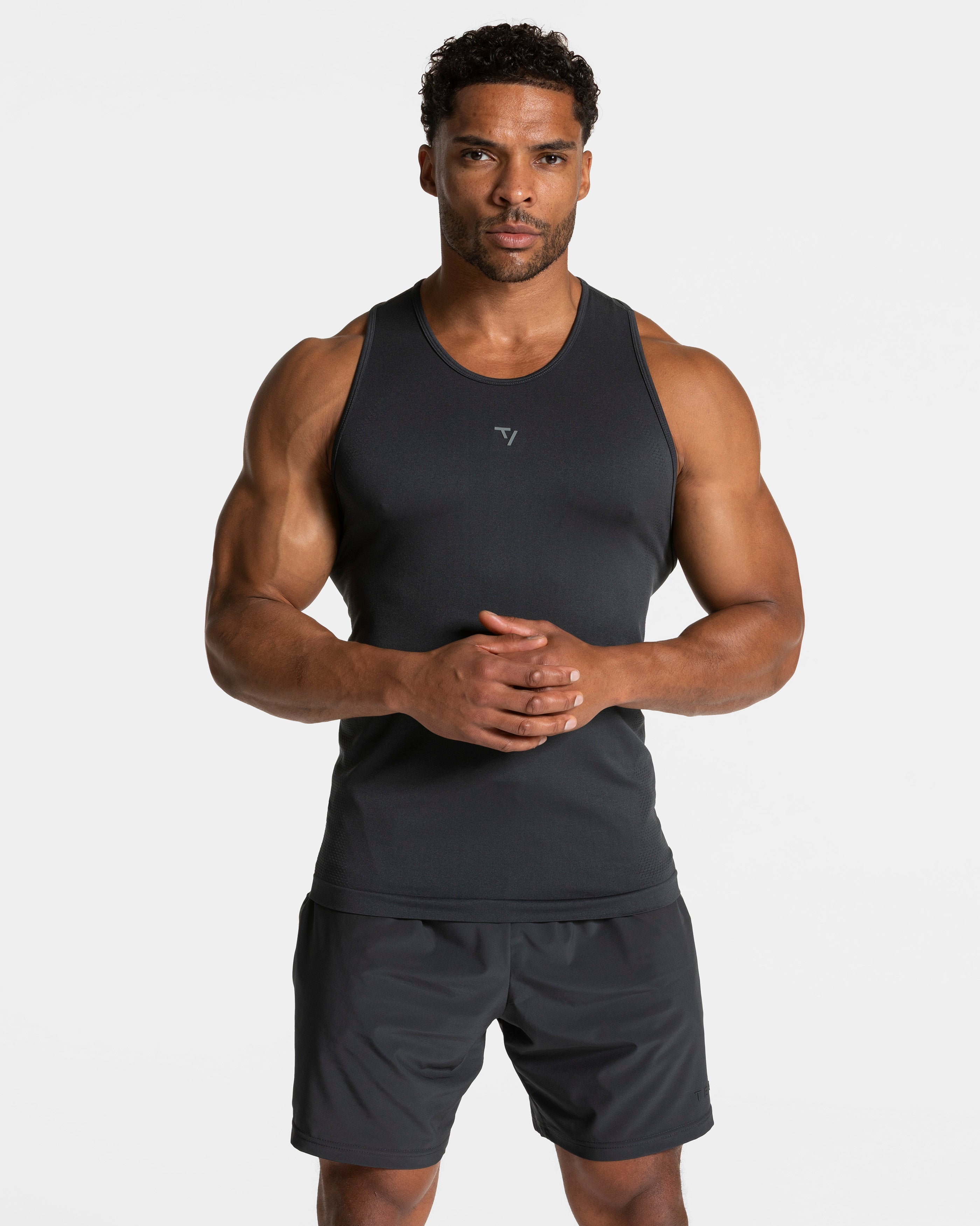 Pace Fitted Tank "Gunmetal"