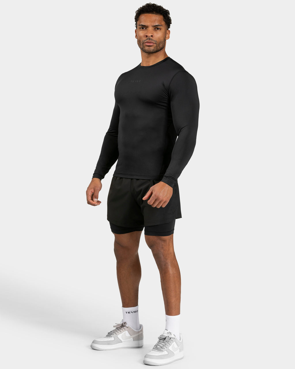 Pace Compression Longsleeve "Schwarz"