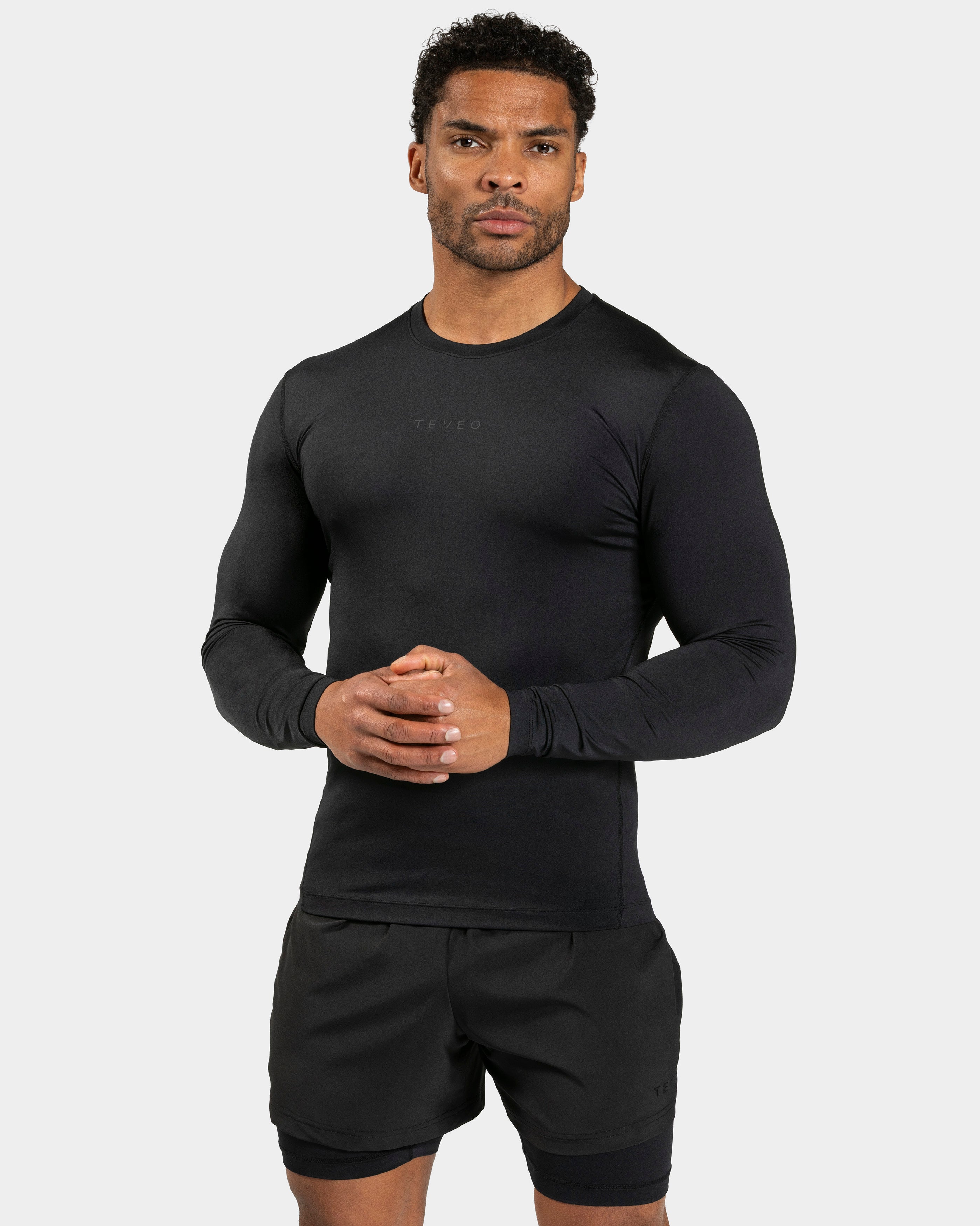 Pace Compression Longsleeve "Schwarz"
