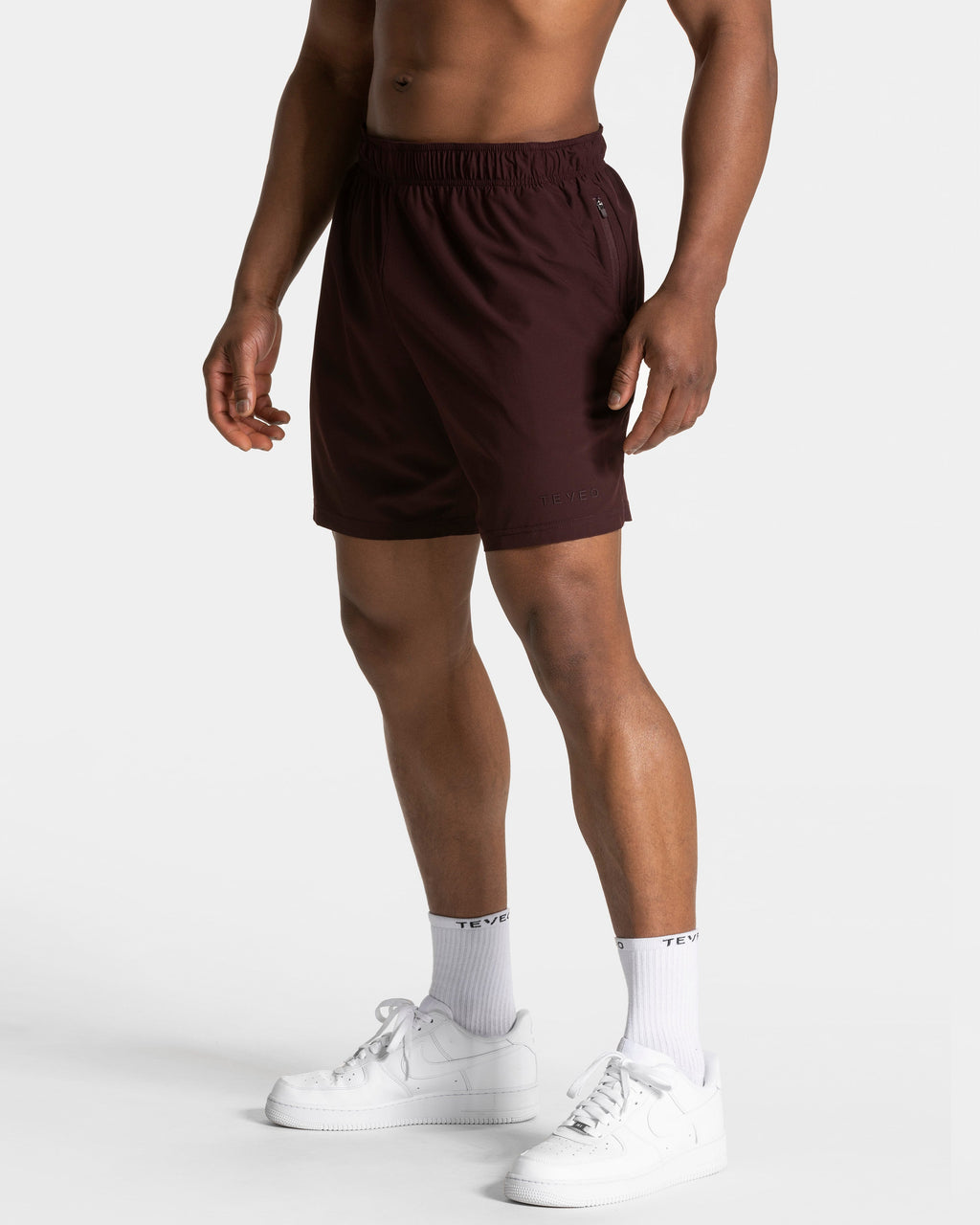 Pace Shorts 7 Inch "Merlot"