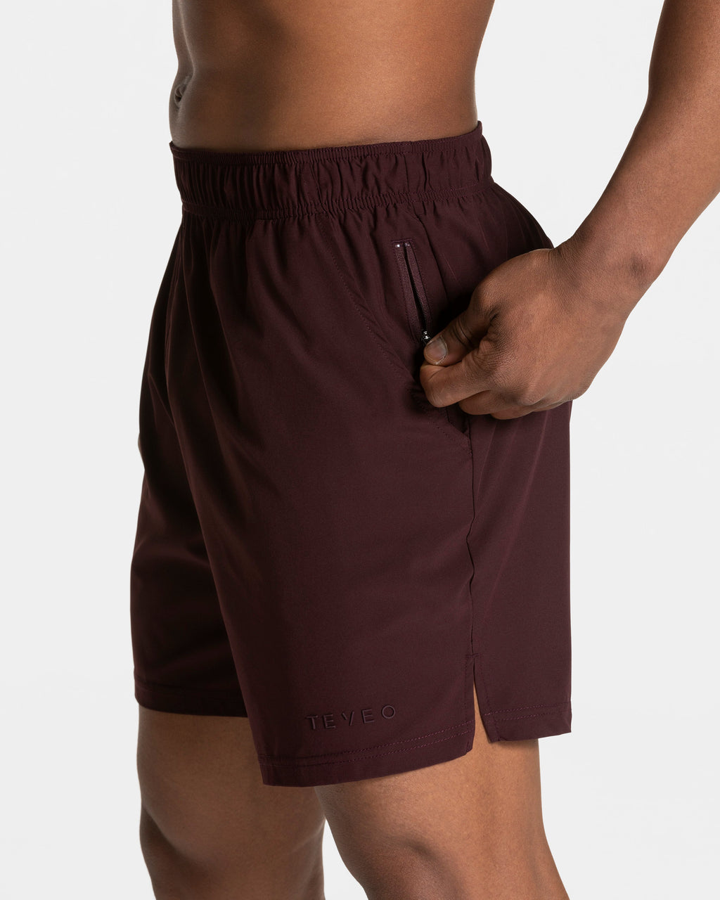 Pace Shorts 7 Inch "Merlot"