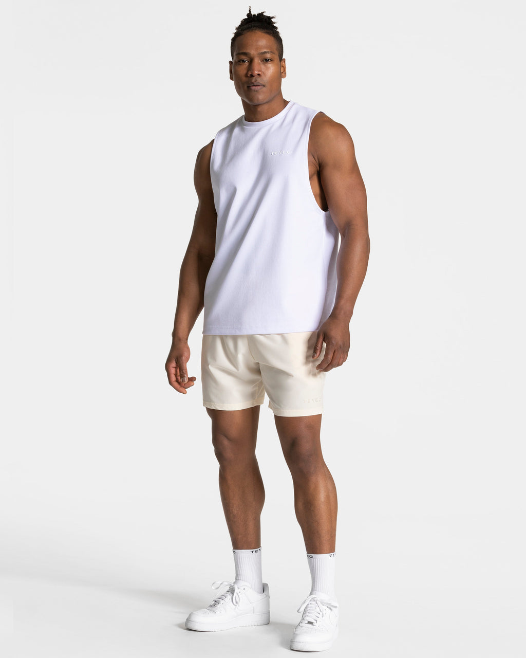 Pace Shorts 7 Inch "Off White"