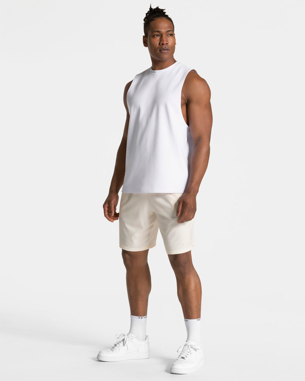 Pace Shorts 9 Inch "Off White"