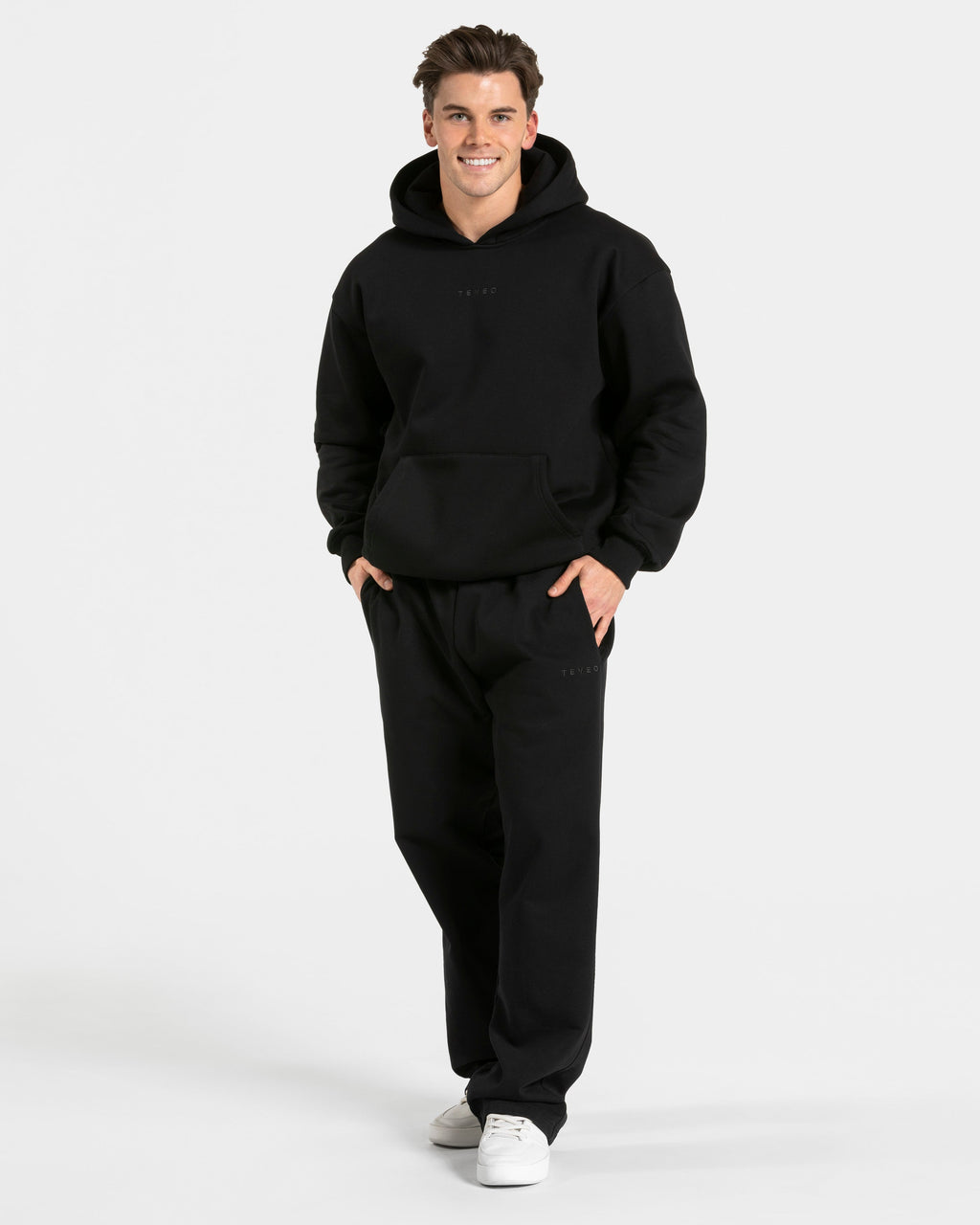 RI’VAIV Oversized Hoodie "Schwarz"