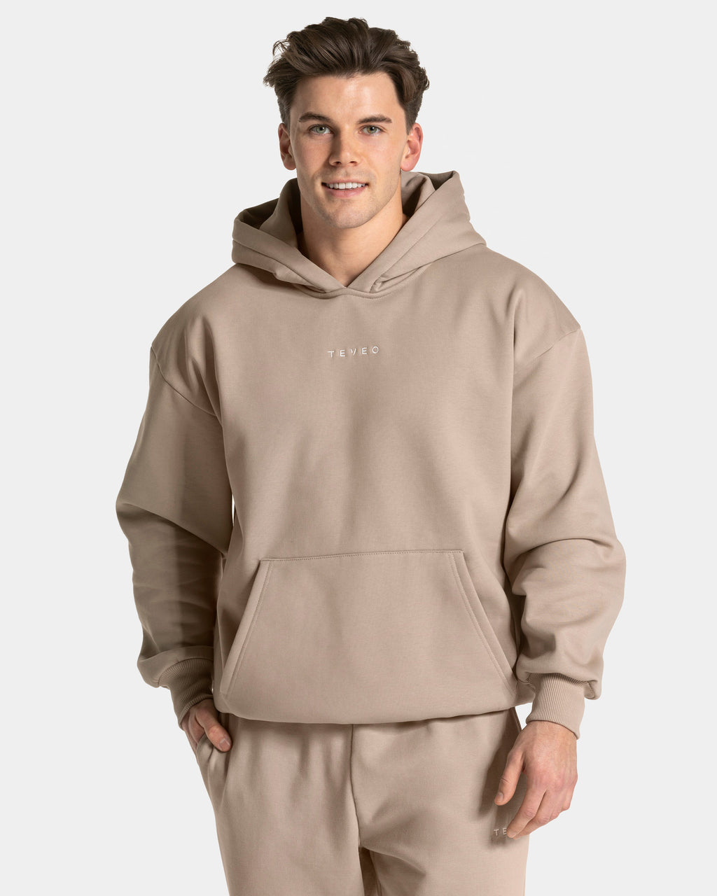 RI’VAIV Oversized Hoodie "Taupe"