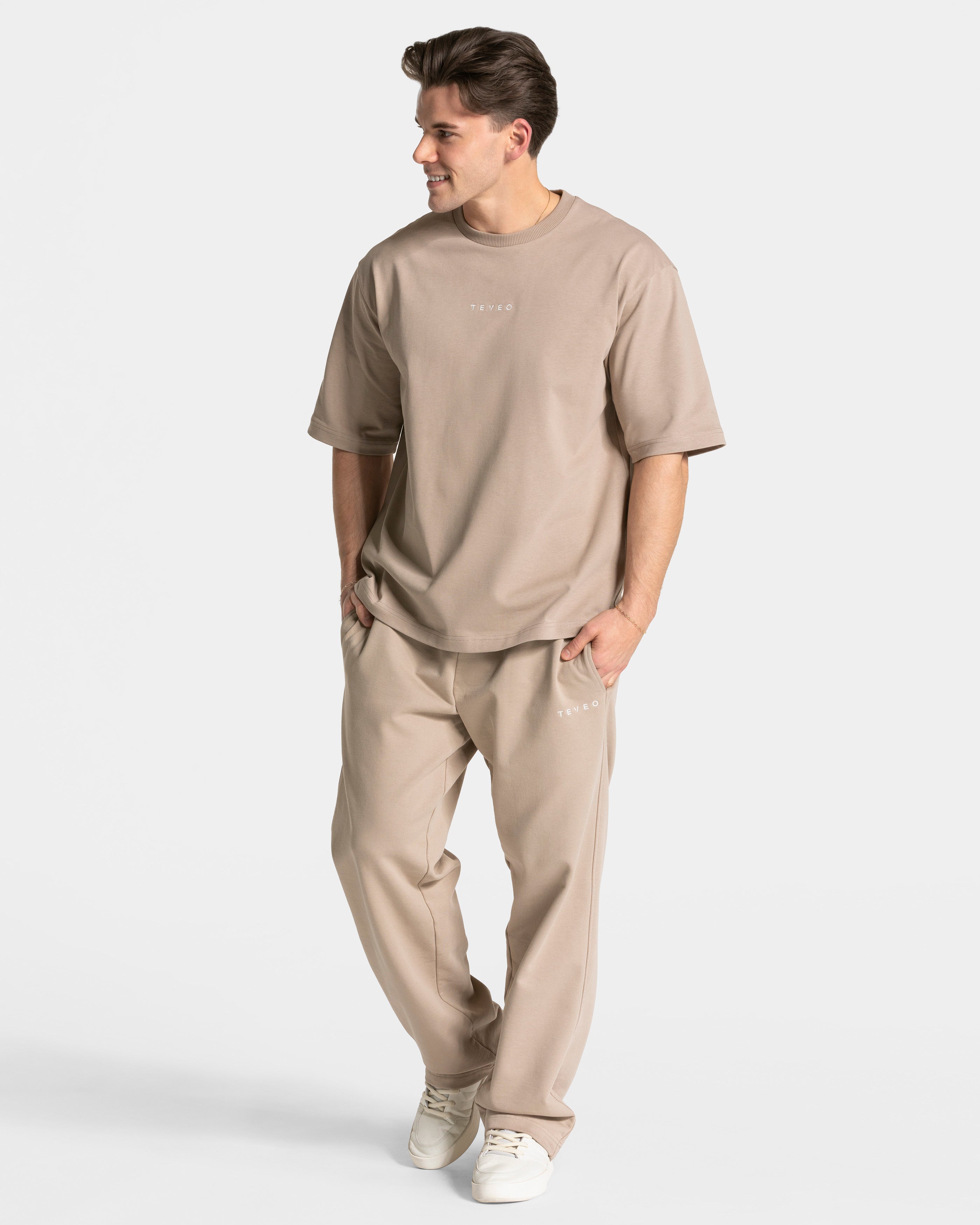 RI’VAIV Oversized T-Shirt "Taupe"