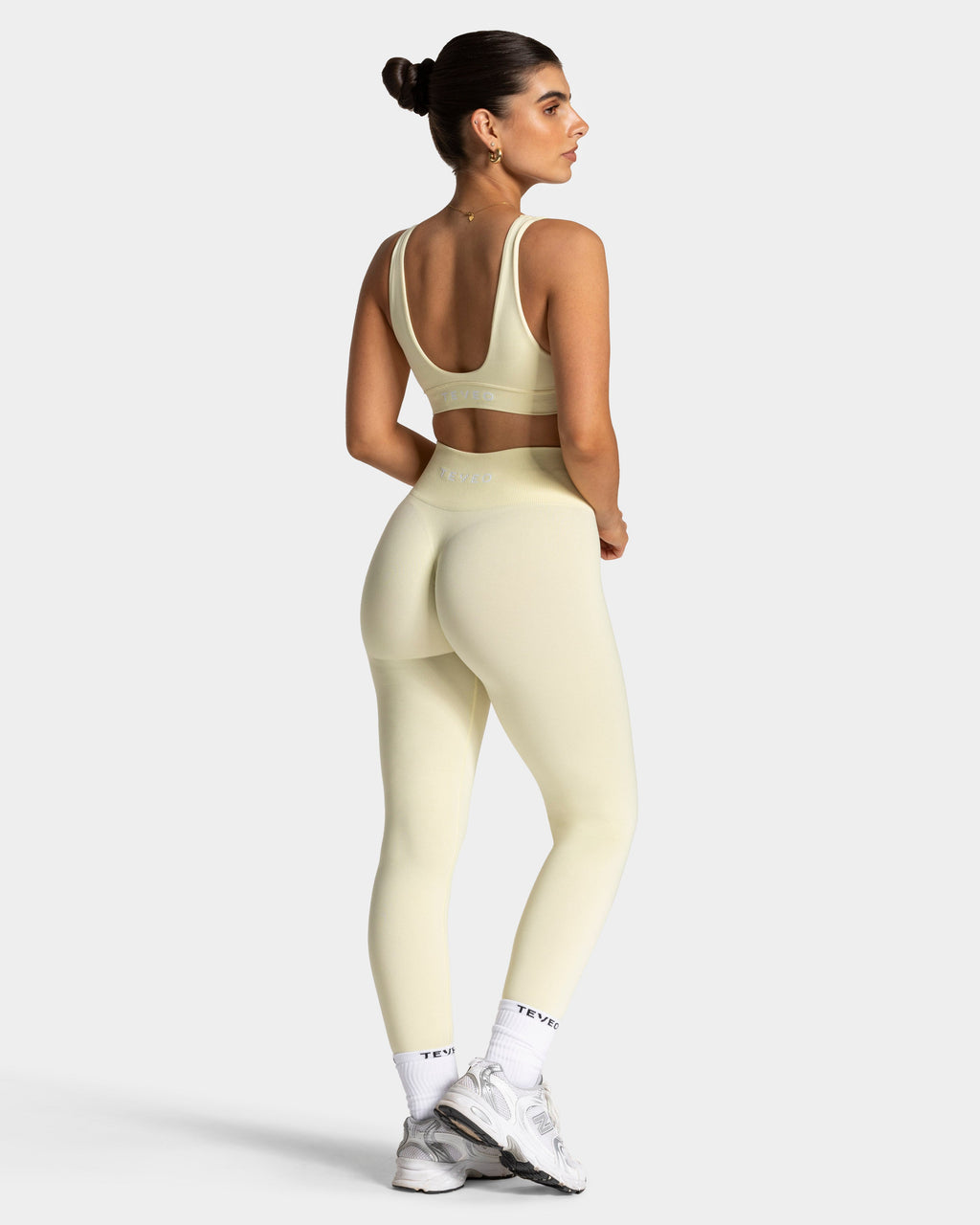 Timeless Pro Covert Scrunch Leggings "Butter Yellow"
