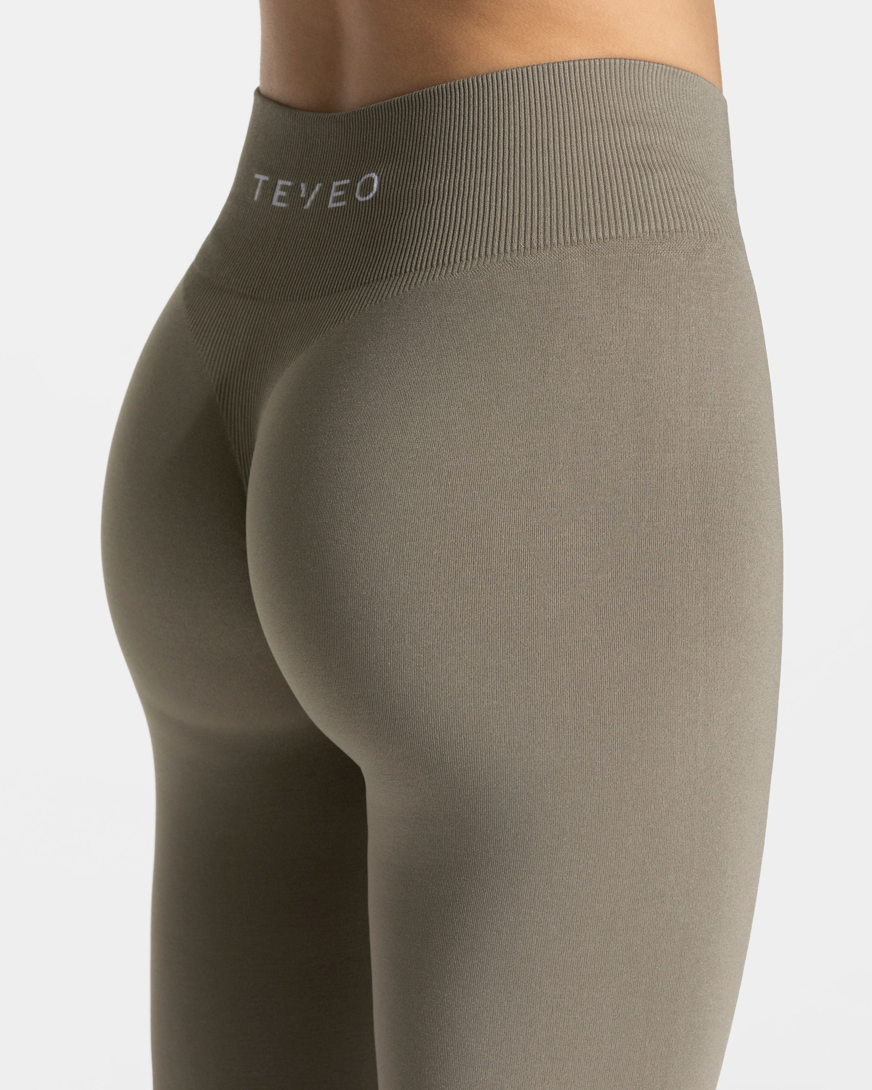 Timeless Pro Covert Scrunch Leggings "Khaki"