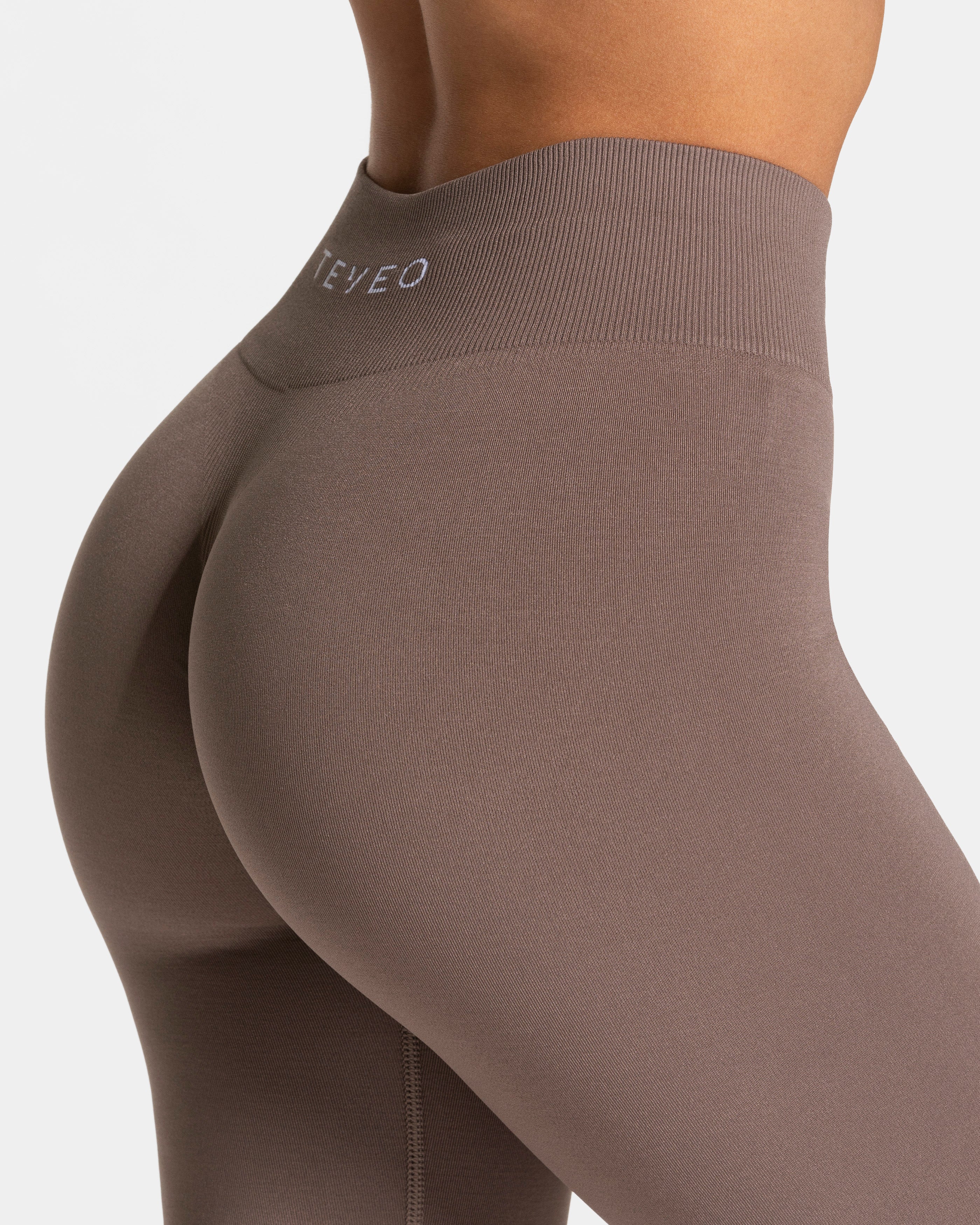 Timeless Pro Covert Scrunch Leggings "Mokka"