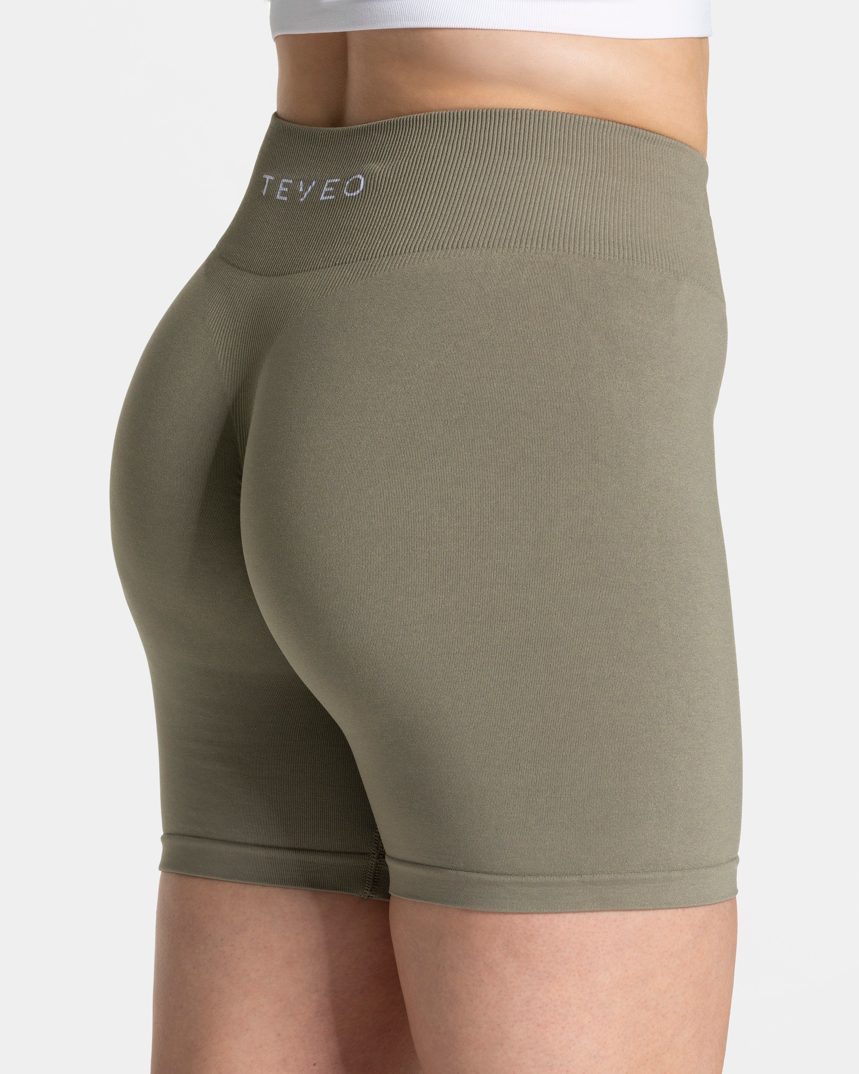 Timeless Pro Covert Scrunch Shorts  "Khaki"