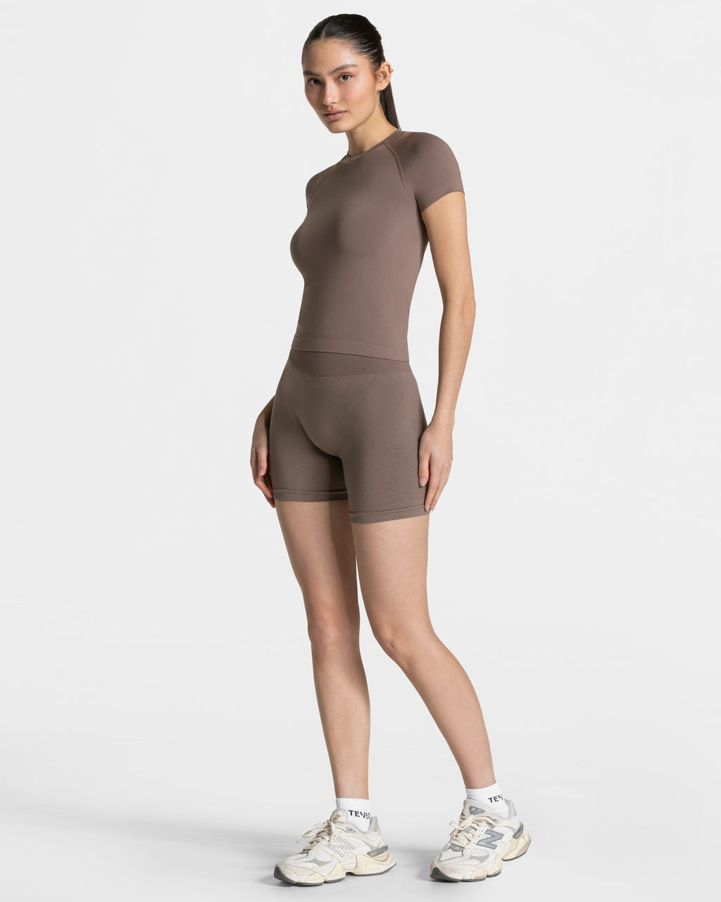 Timeless Pro Covert Scrunch Shorts  "Mokka"