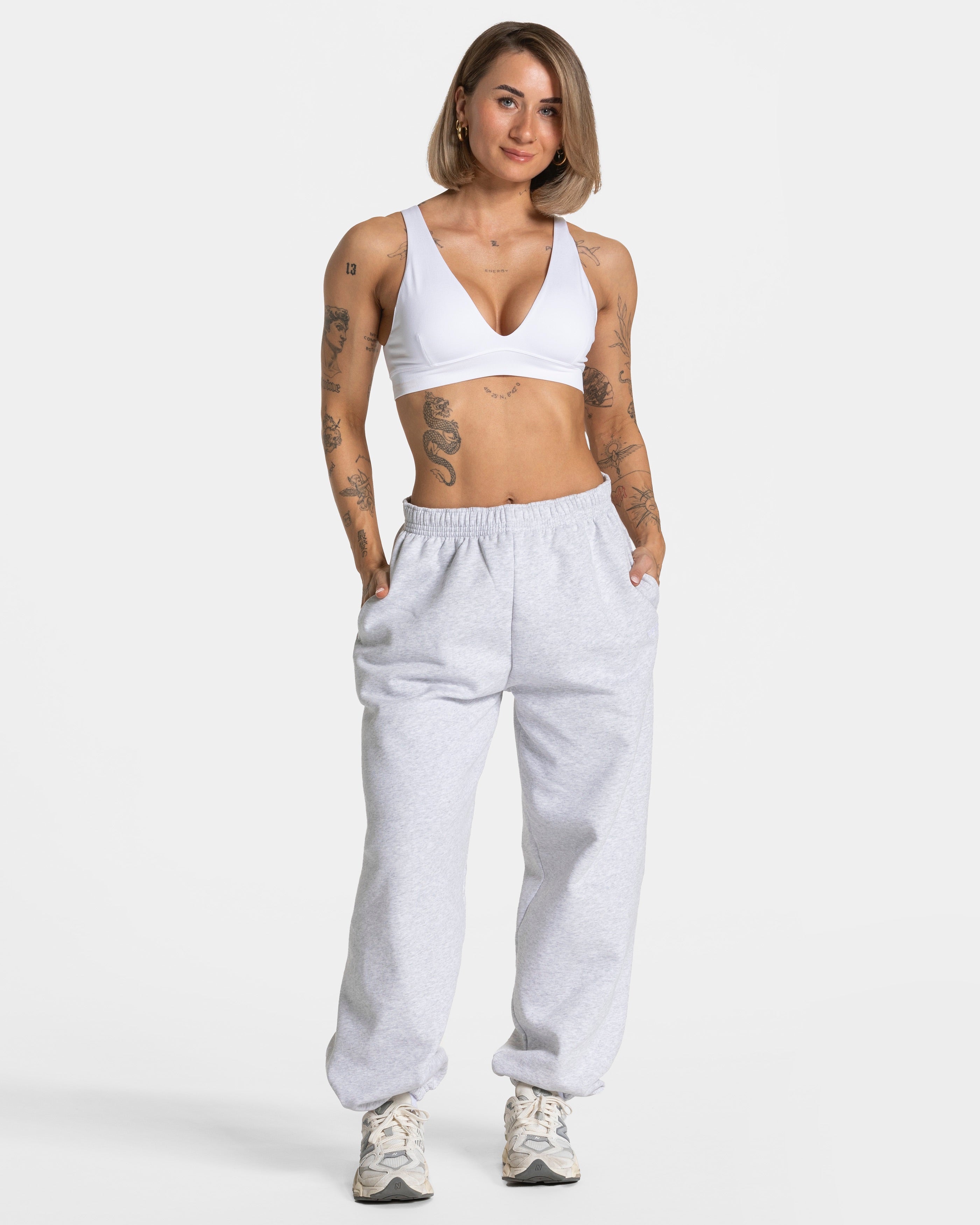 Timeless Pro Jogger "Hellgrau Meliert"