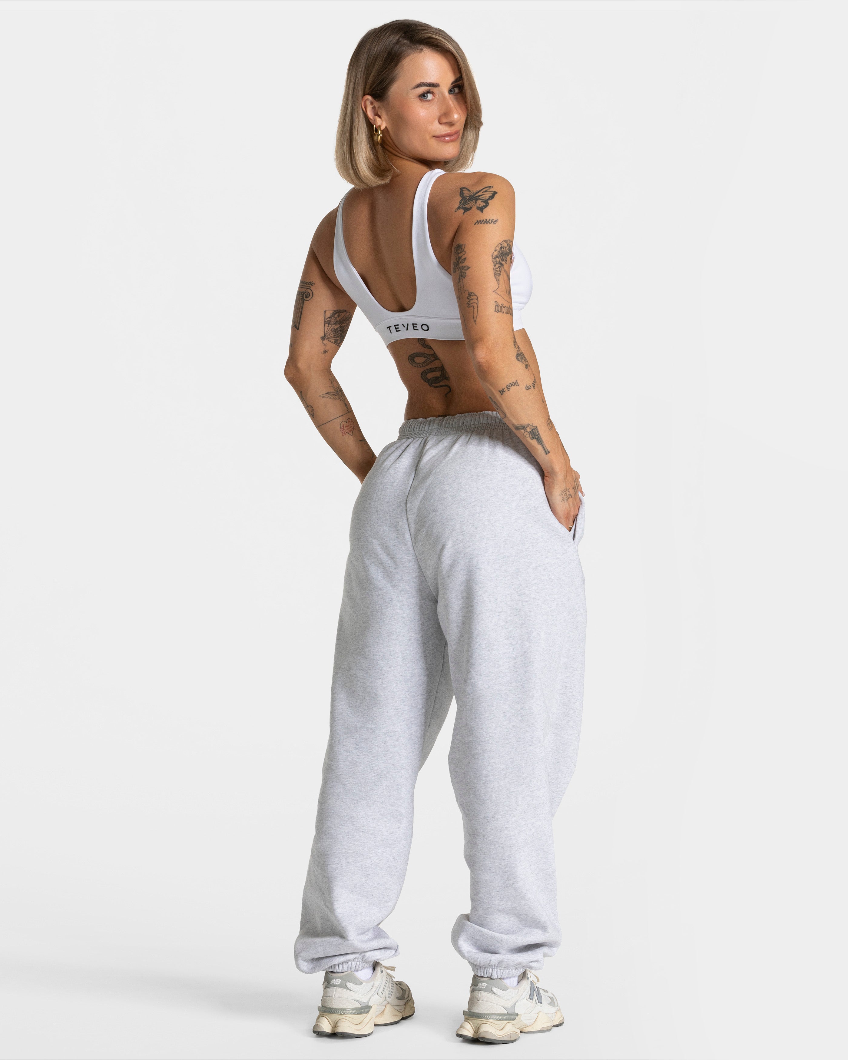 Timeless Pro Jogger "Hellgrau Meliert"