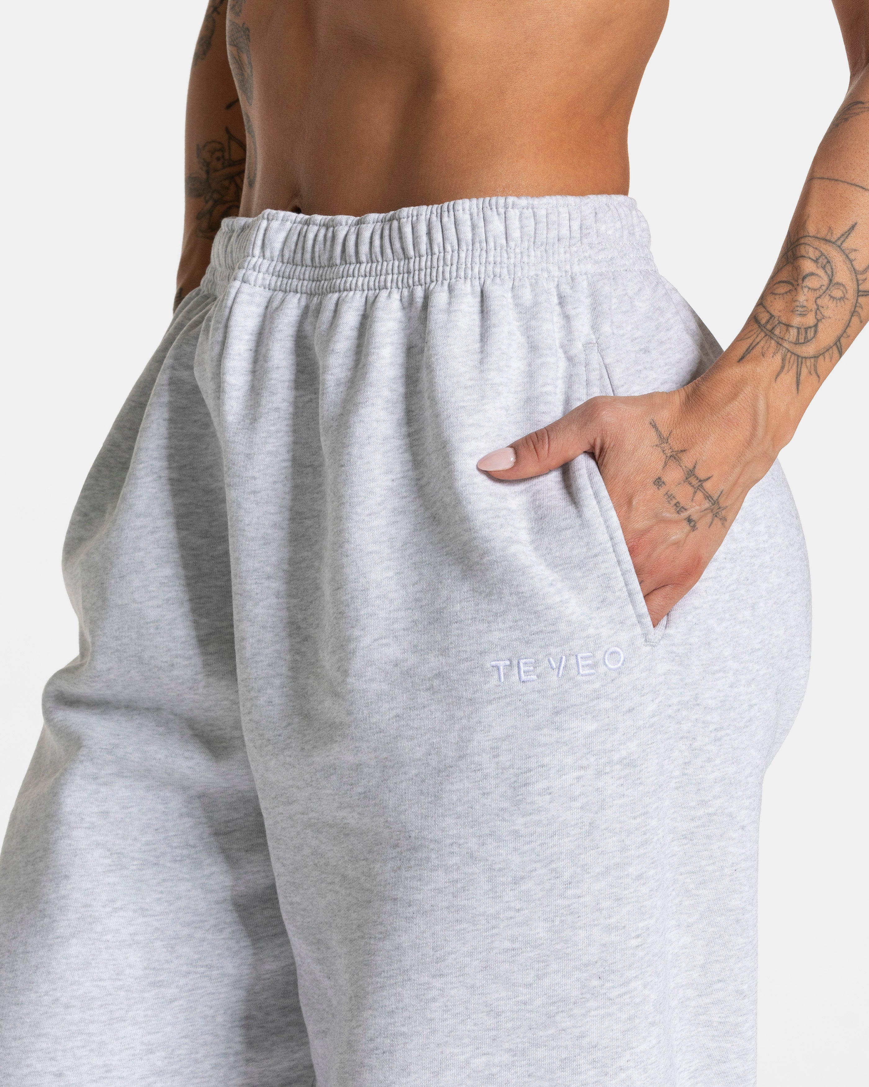 Timeless Pro Jogger "Hellgrau Meliert"
