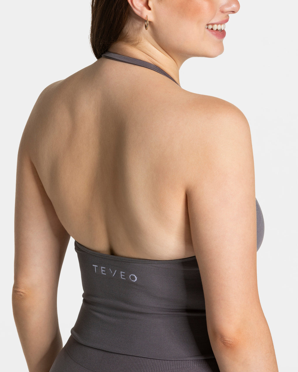 Timeless Pro Neckholder Top  "Graphit"