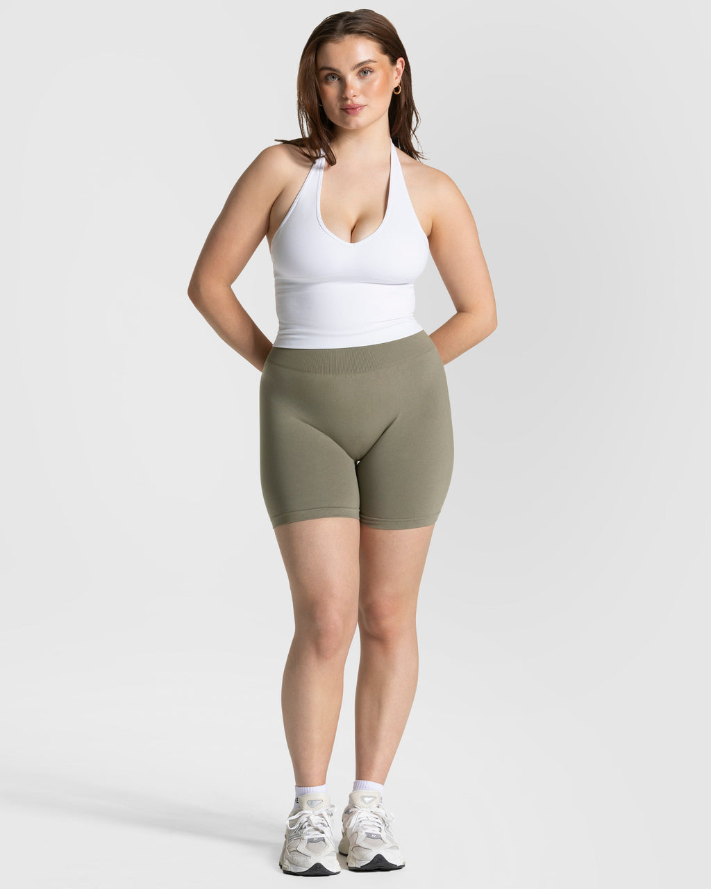 Timeless Pro Covert Scrunch Shorts  "Khaki"