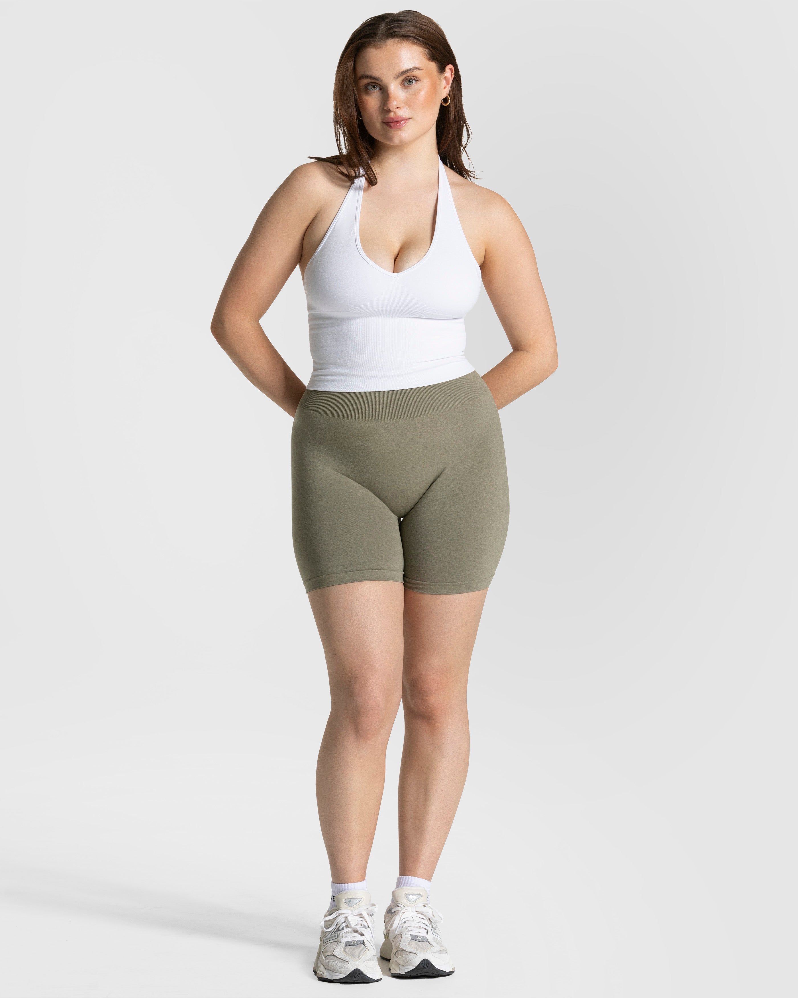 Timeless Pro Covert Scrunch Shorts  "Khaki"