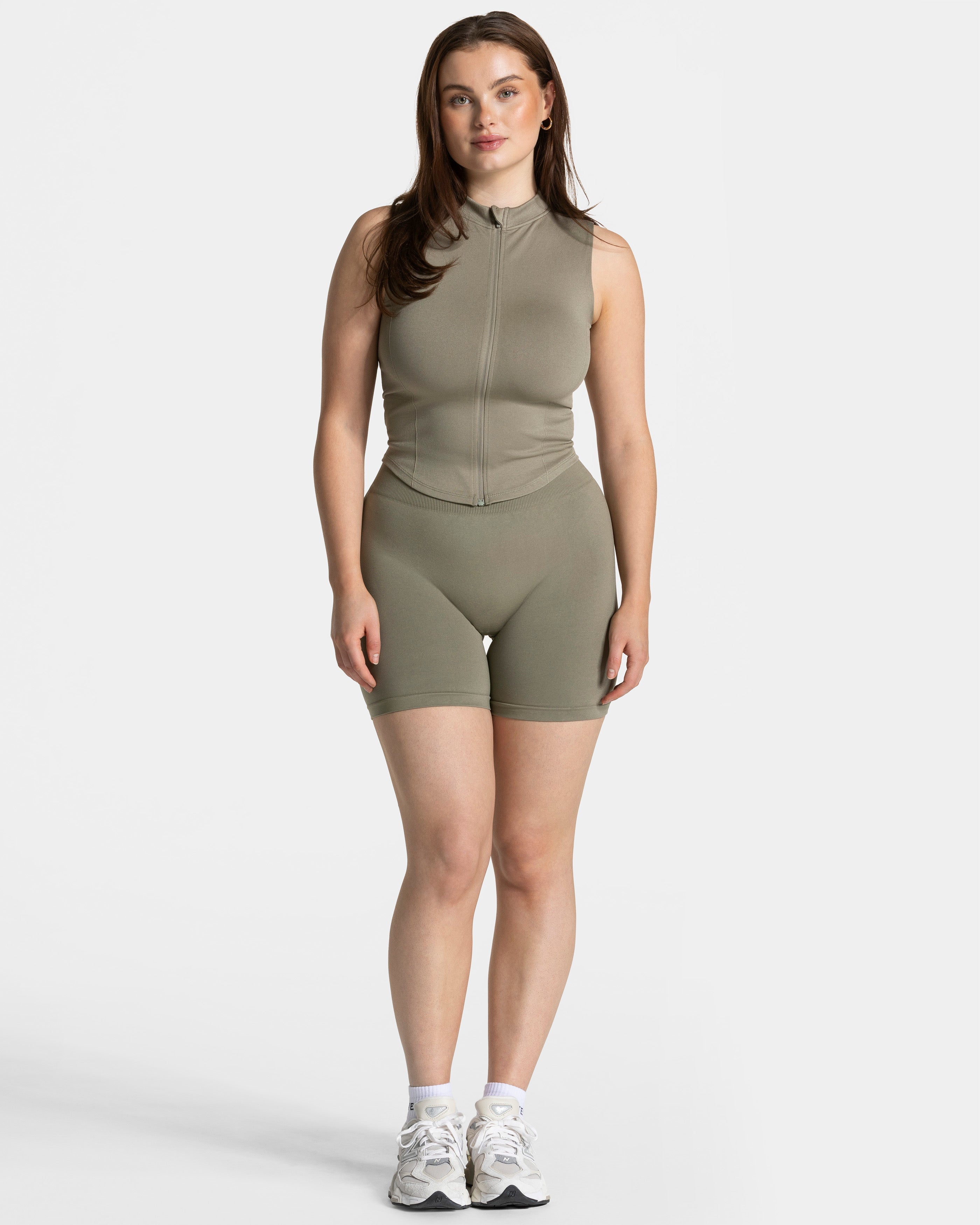 Timeless Pro Zip Tank  "Khaki"